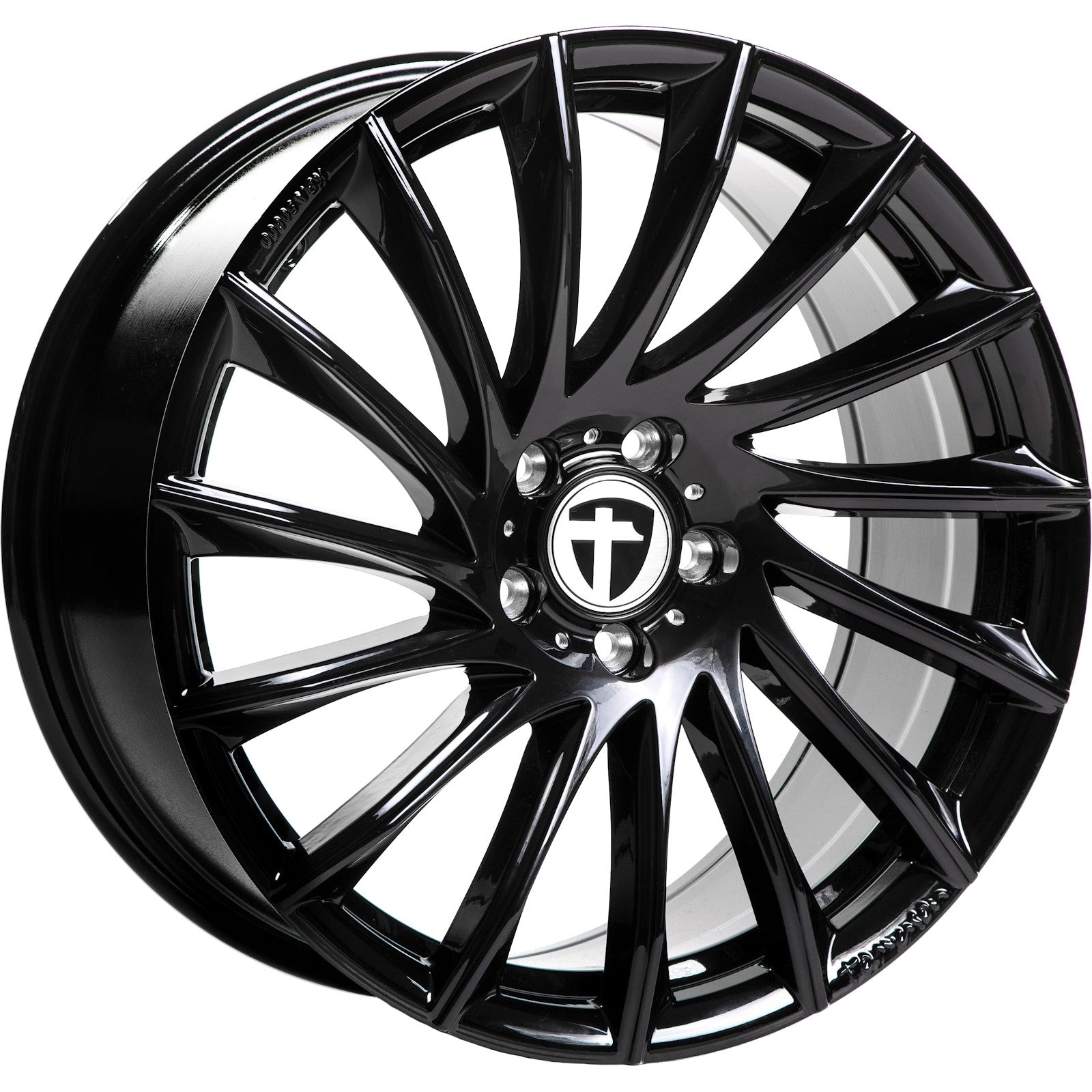 Tomason TN16 Alufælge 17" 5x120 ET35 – Sort (sæt á 4)