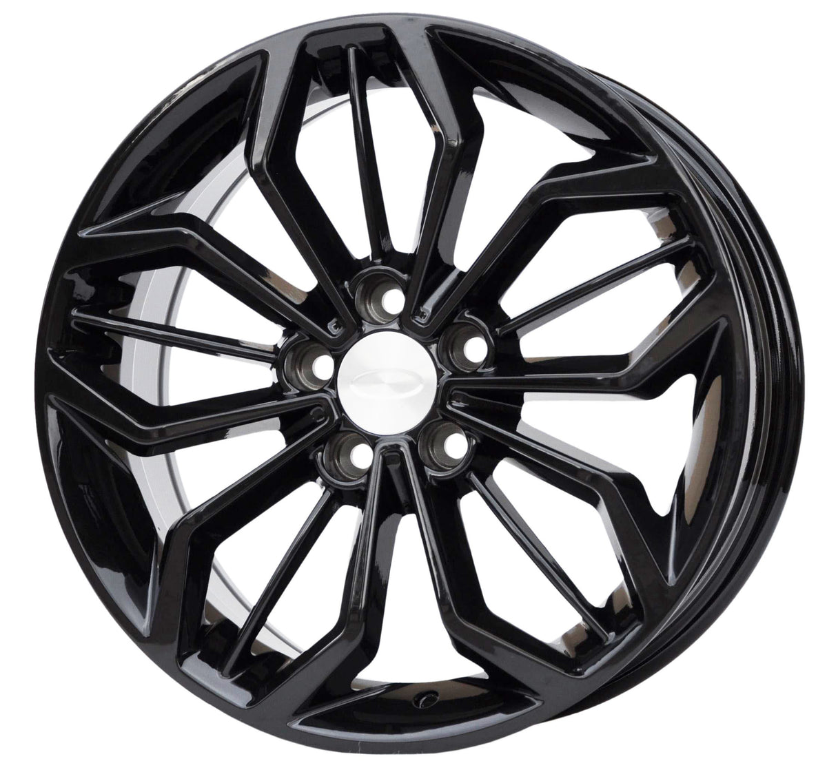 PDW 5433 Alufælge 17" 7,5J 5x108 ET50 – Sort (sæt á 4)