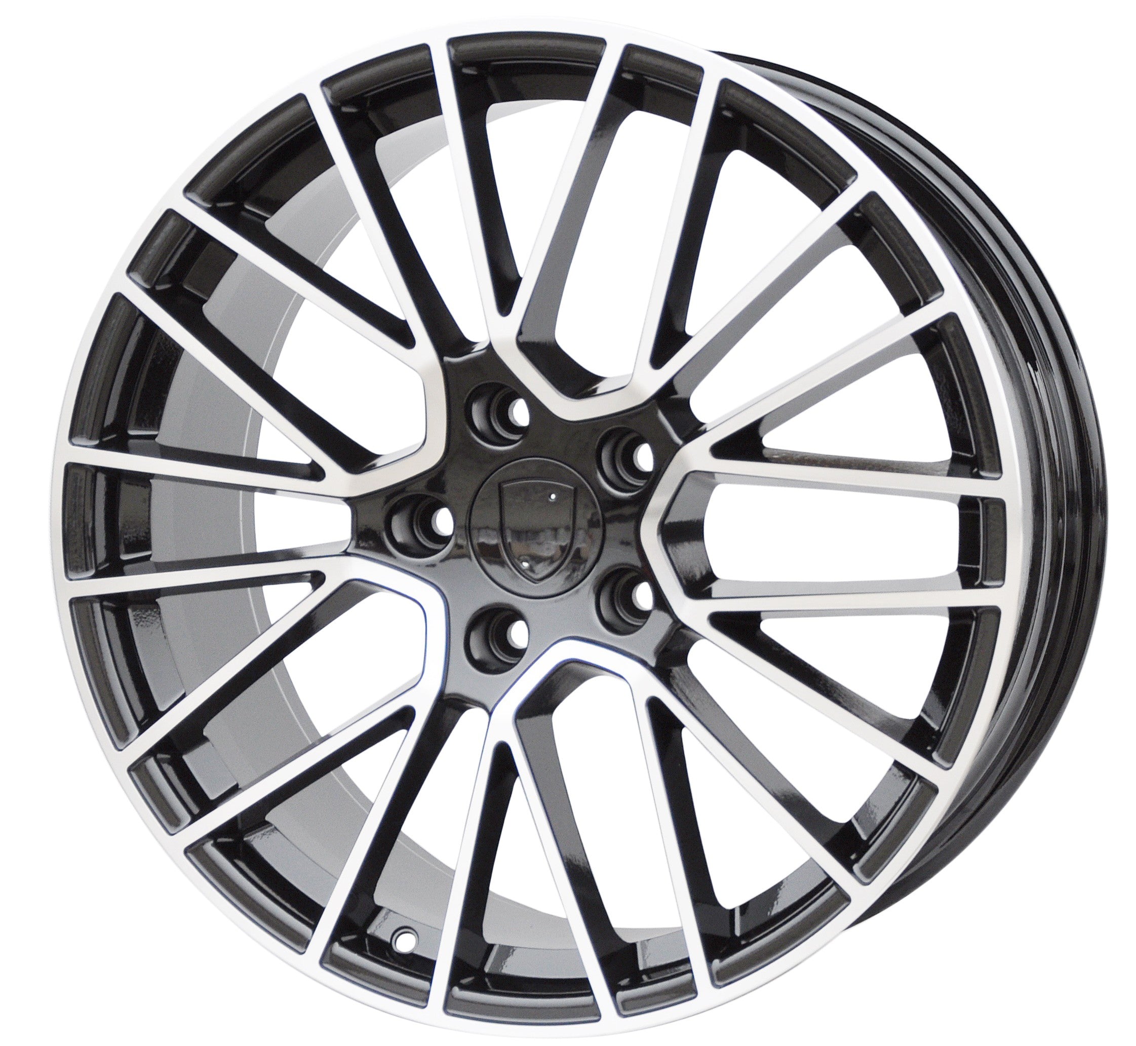 PDW 179 Alufælge 21" 5x130 ET46 – Poleret/sort (sæt á 4)