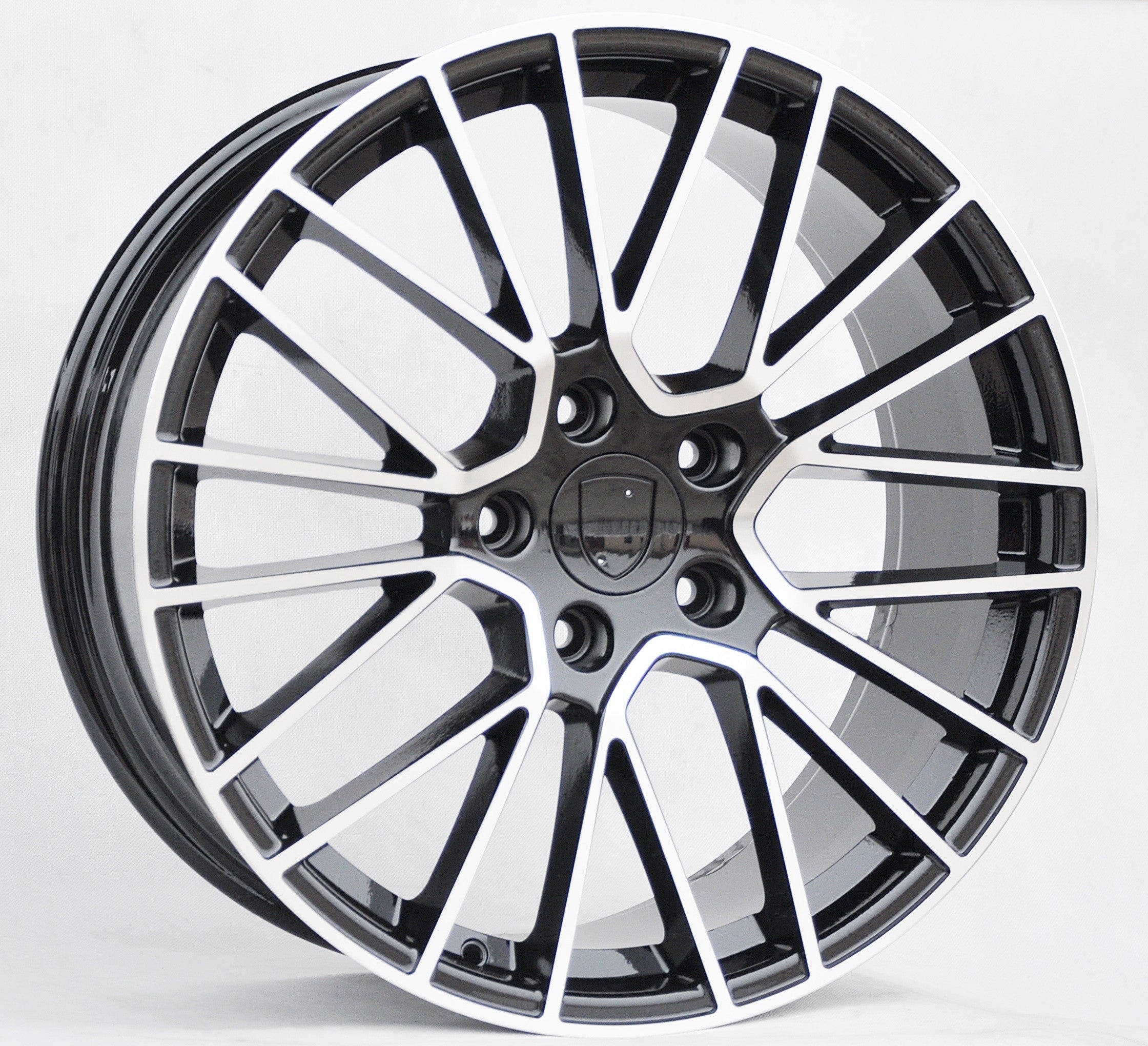 PDW 179 Alufælge 21" 5x130 ET46 – Poleret/sort (sæt á 4)