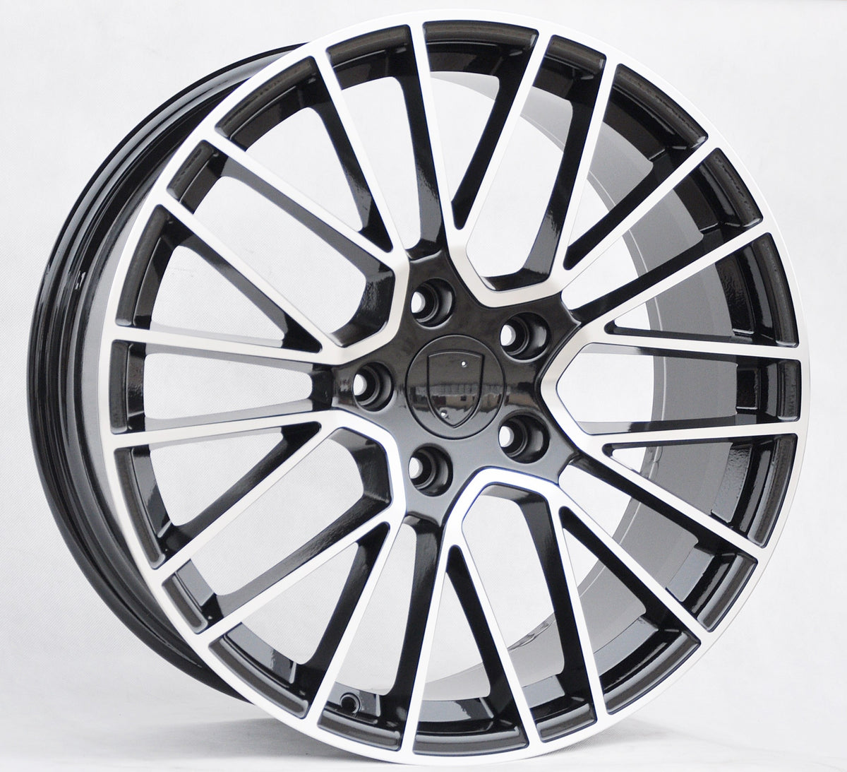 PDW 179 Alufælge 21" 5x130 ET50 – Poleret/sort (sæt á 4)