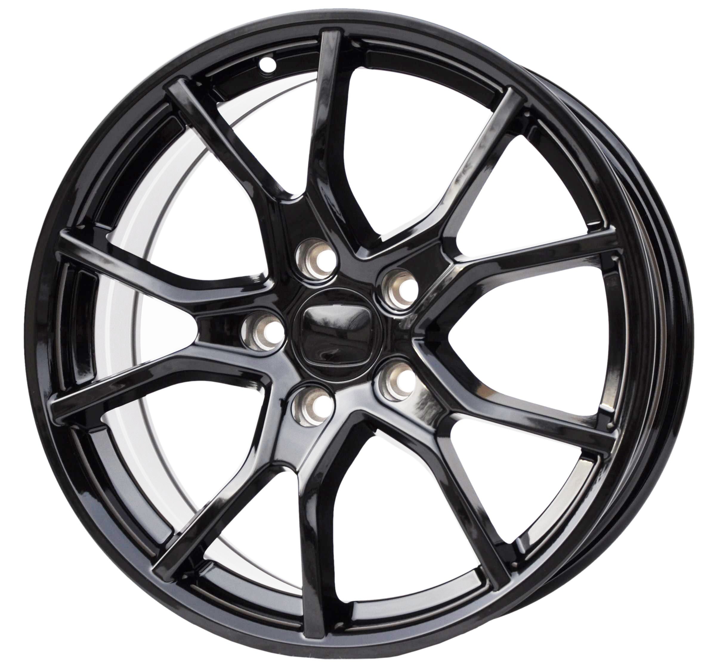 PDW 5381/1418 Alufælge 17" 5x114.3 ET45 – Sort (sæt á 4)