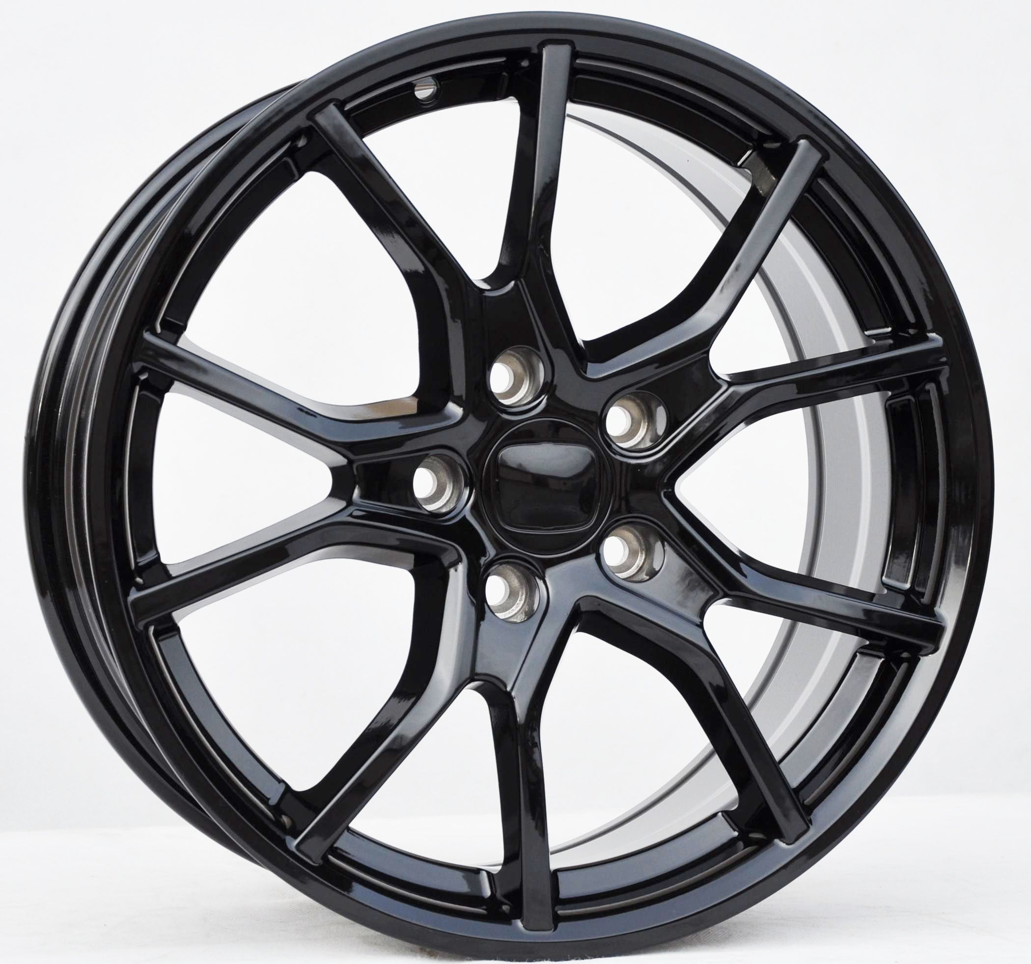 PDW 5381/1418 Alufælge 17" 5x114.3 ET45 – Sort (sæt á 4)