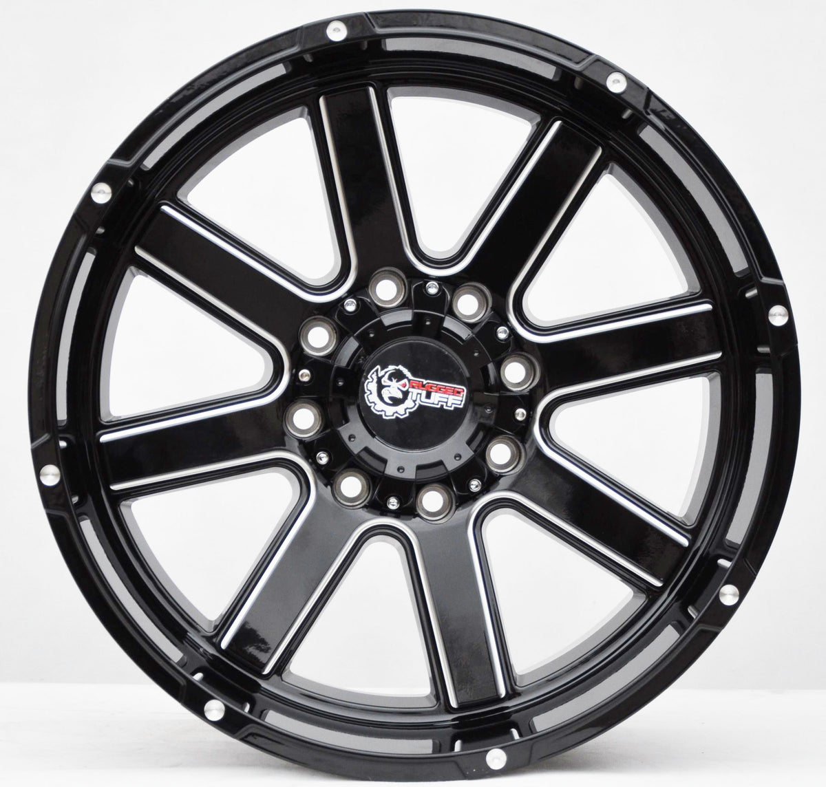 PDW 409 Alufælge 20" 10J 8x165.1 ET-18 – Sort (sæt á 4)