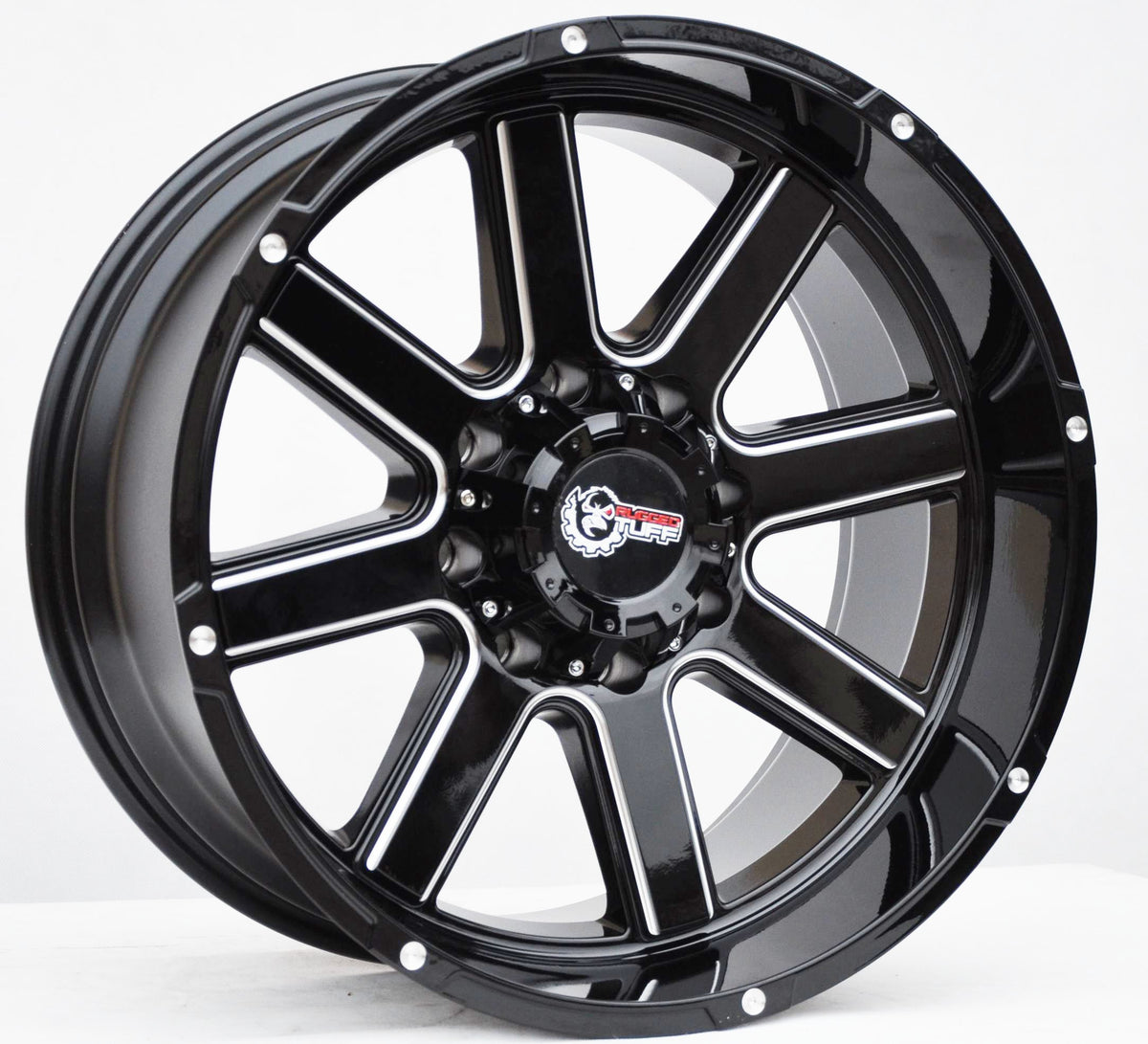 PDW 409 Alufælge 20" 10J 8x165.1 ET-18 – Sort (sæt á 4)