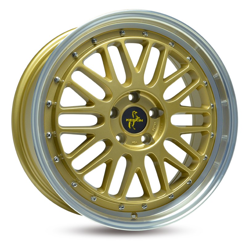 Keskin KT22 Alufælge 19" 5x108 ET45 – Guld (sæt á 4)