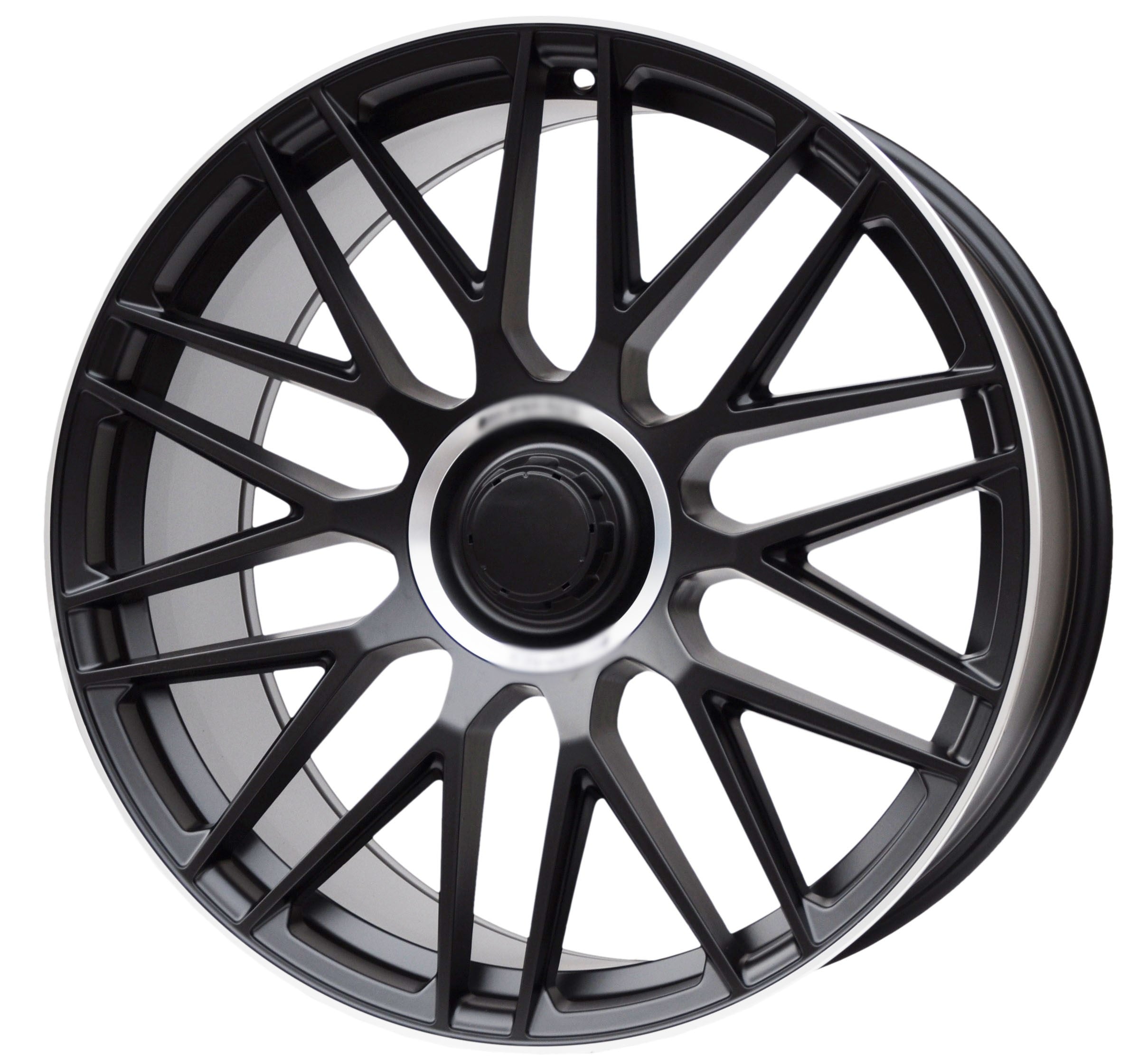 PDW y0207 Alufælge 21" 5x112 ET46 – Sort (sæt á 4)