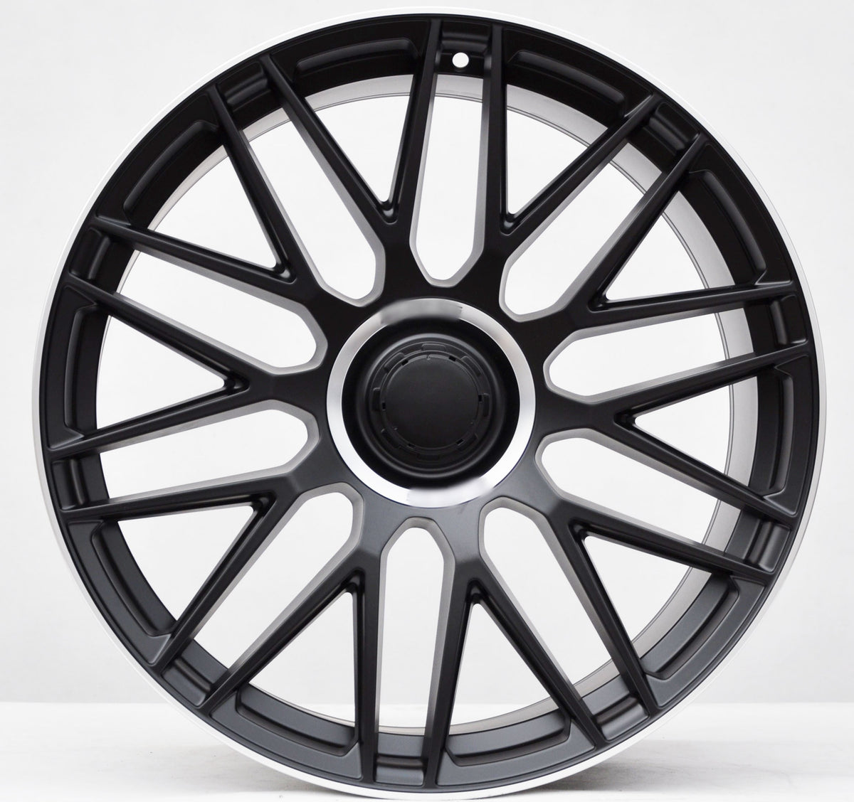 PDW Y0207 Alufælge 21" 10J 5x112 ET46 – Sort (sæt á 4)