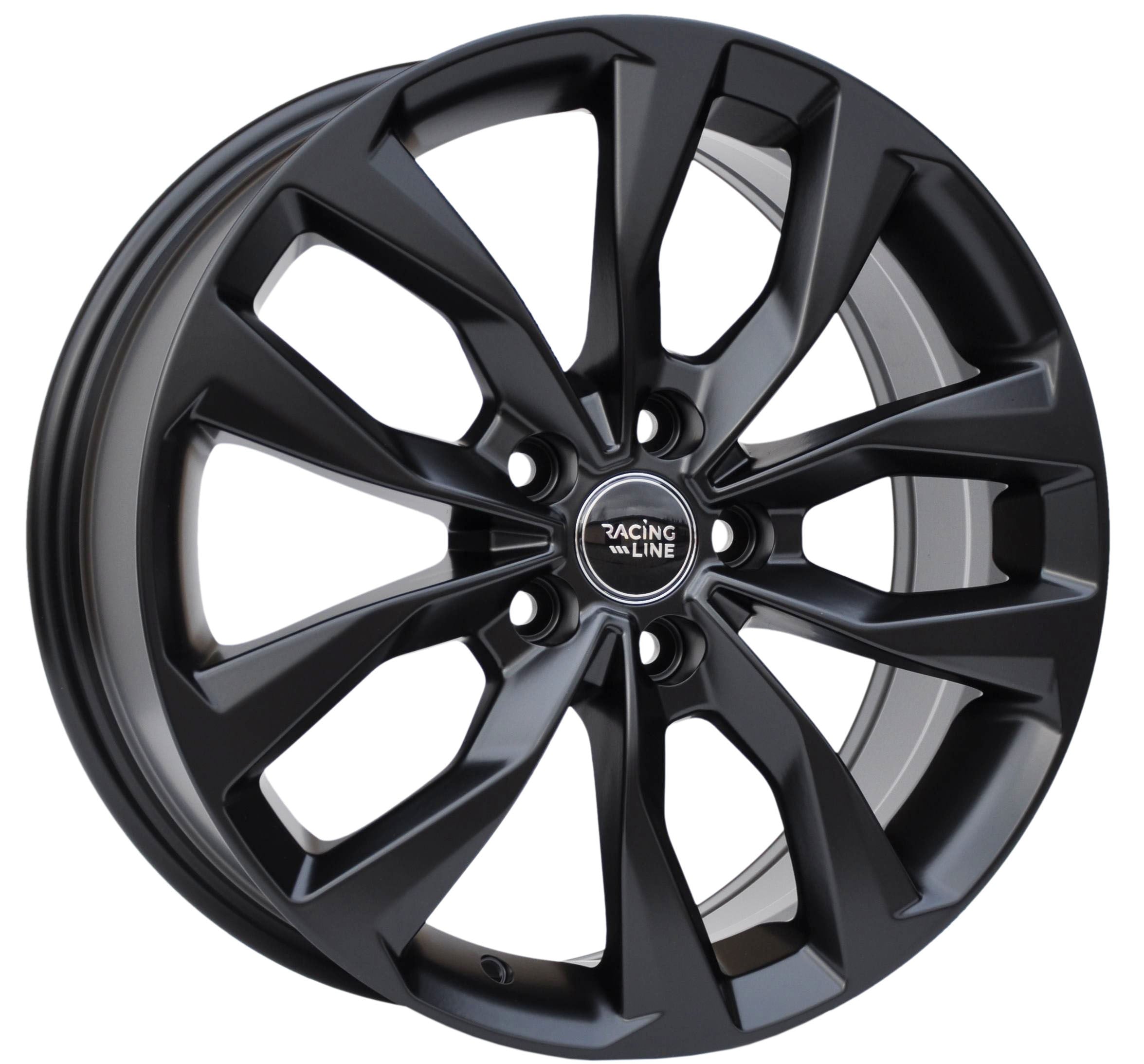 PDW 1144 Alufælge 17" 5x108 ET46 – Sort (sæt á 4)