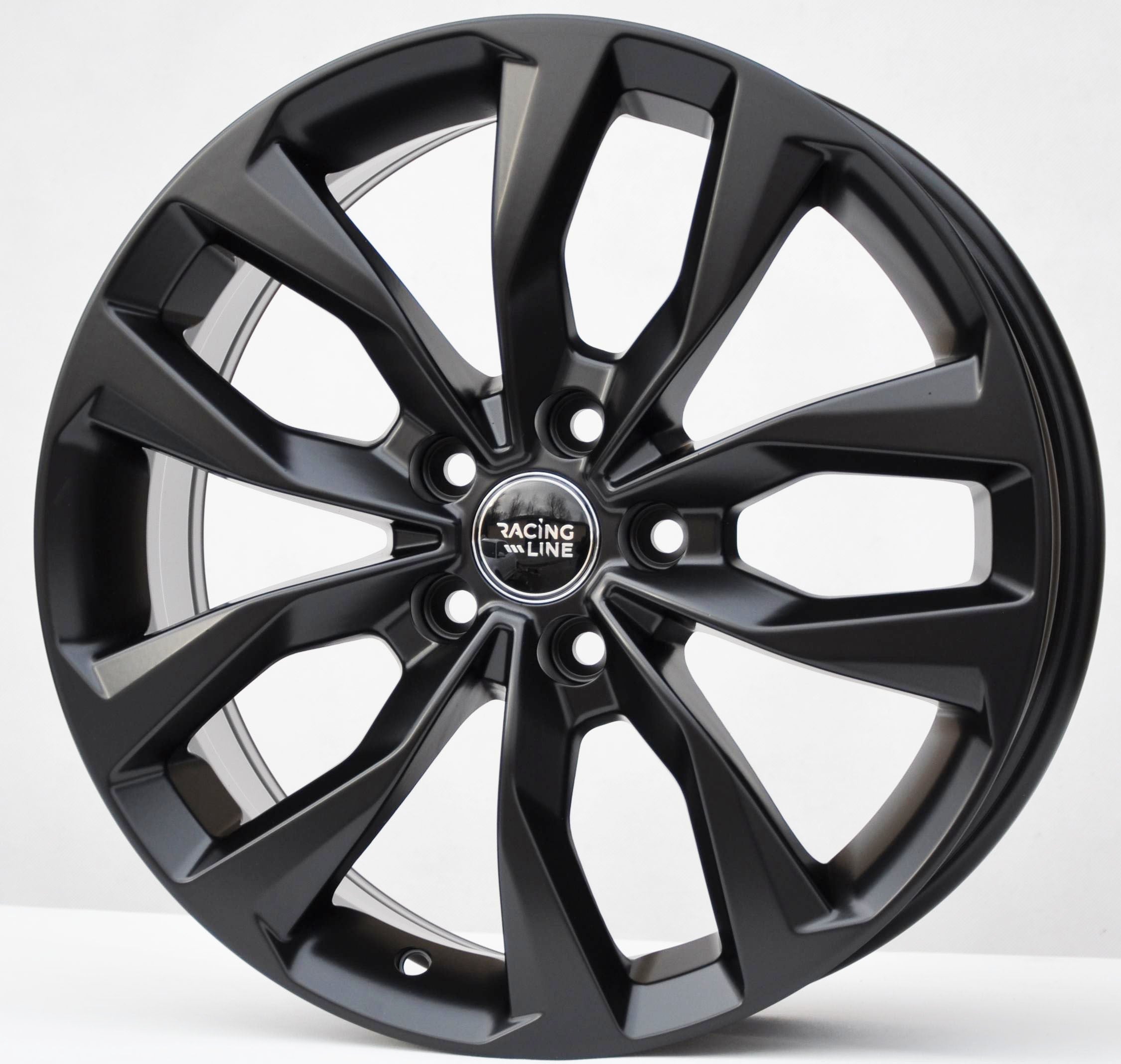 PDW 1144 Alufælge 17" 5x108 ET46 – Sort (sæt á 4)