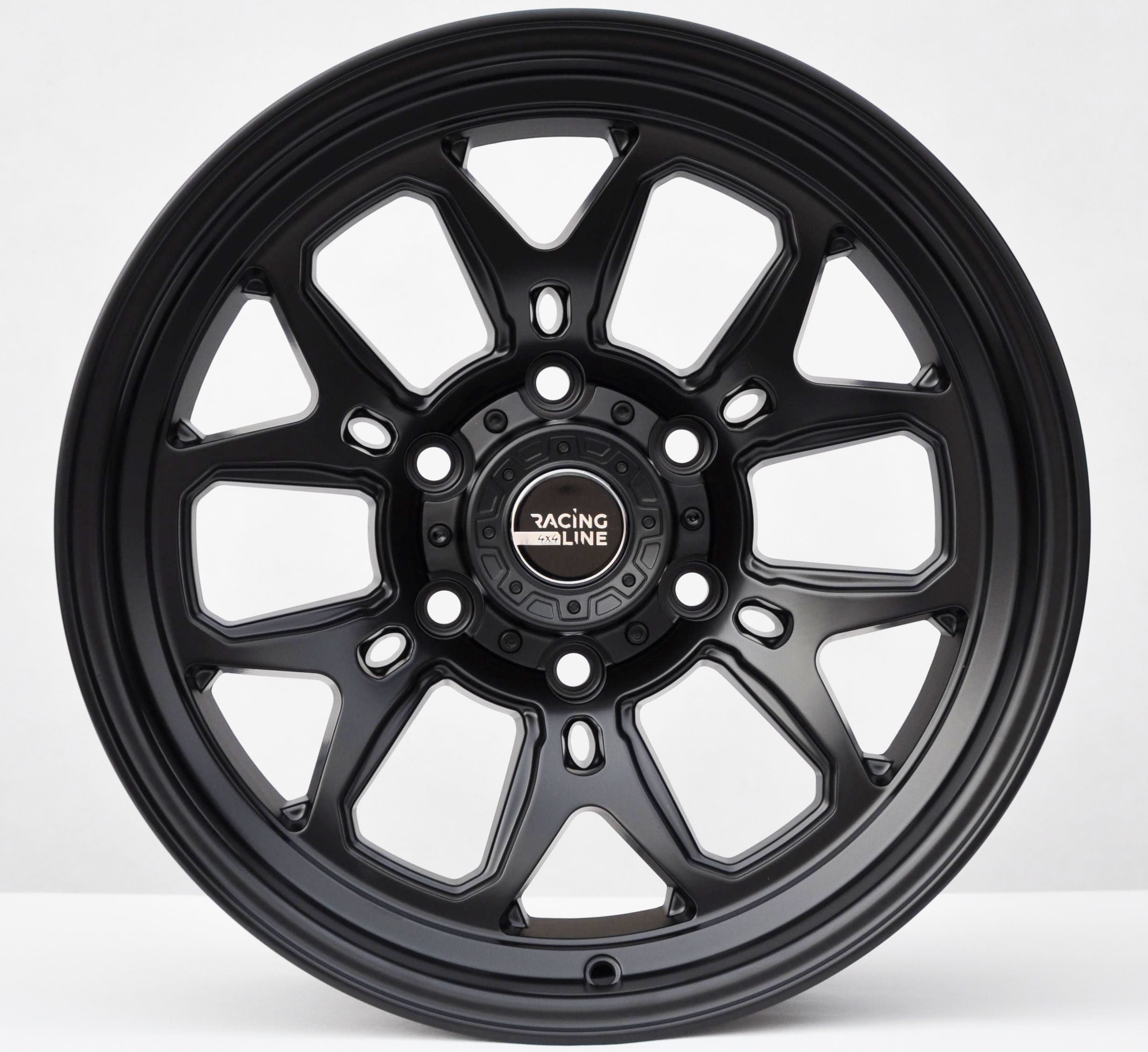 PDW 1106 Alufælge 17" 5x127 ET-6 – Sort (sæt á 4)