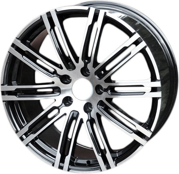 PDW 1026 Alufælge 19" 5x130 ET50 – Poleret/sort (sæt á 4)
