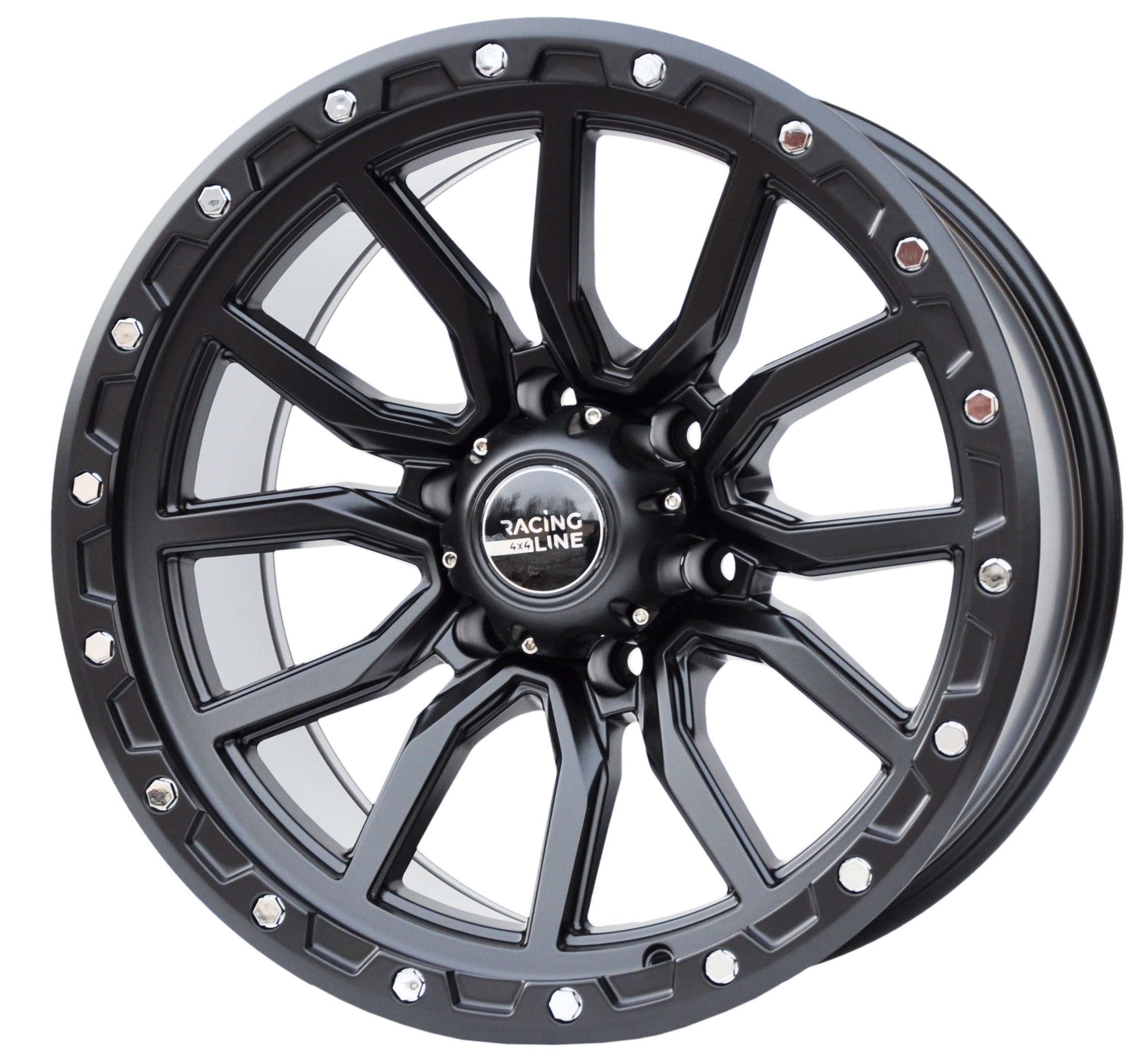 Toro Corsa 0156 Alufælge 18" 6x139.7 ET-18 – Sort (sæt á 4)