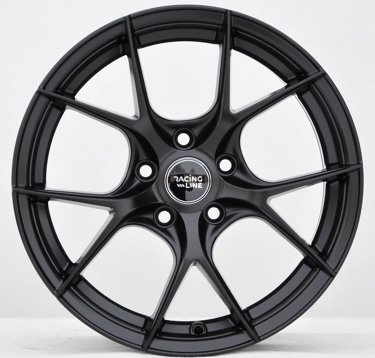 PDW 5713 Alufælge 16" 5x108 ET44 – Sort halvmat (sæt á 4)