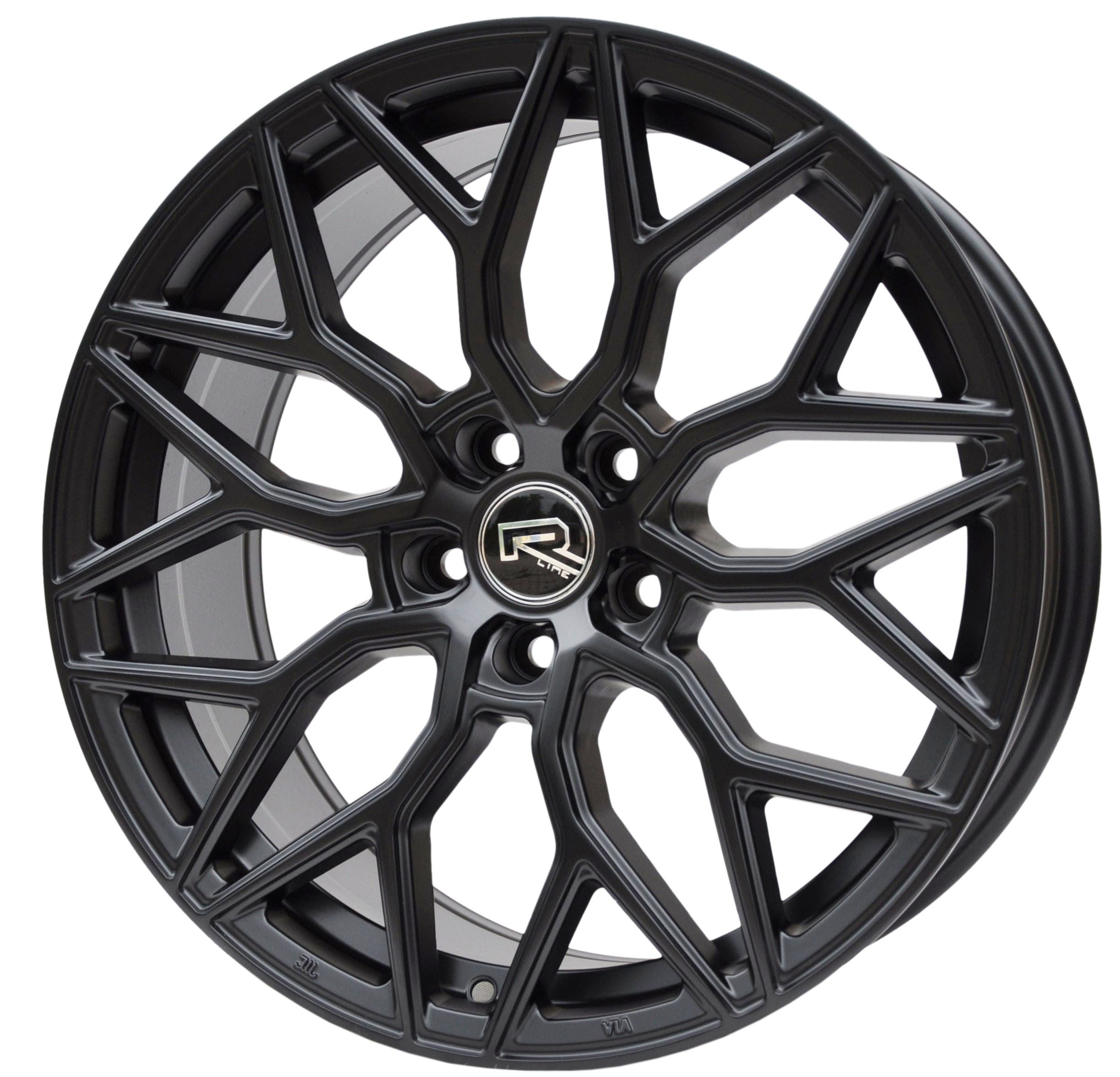 PDW 5812 Alufælge 17" 5x114.3 ET40 – Sort (sæt á 4)
