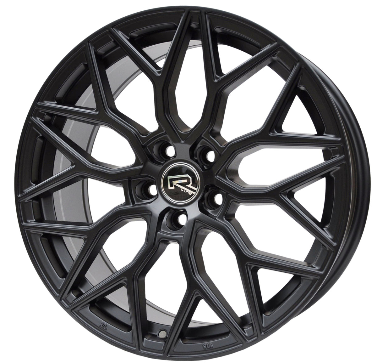 PDW 5812 Alufælge 17" 7,5J 5x114.3 ET40 – Sort (sæt á 4)