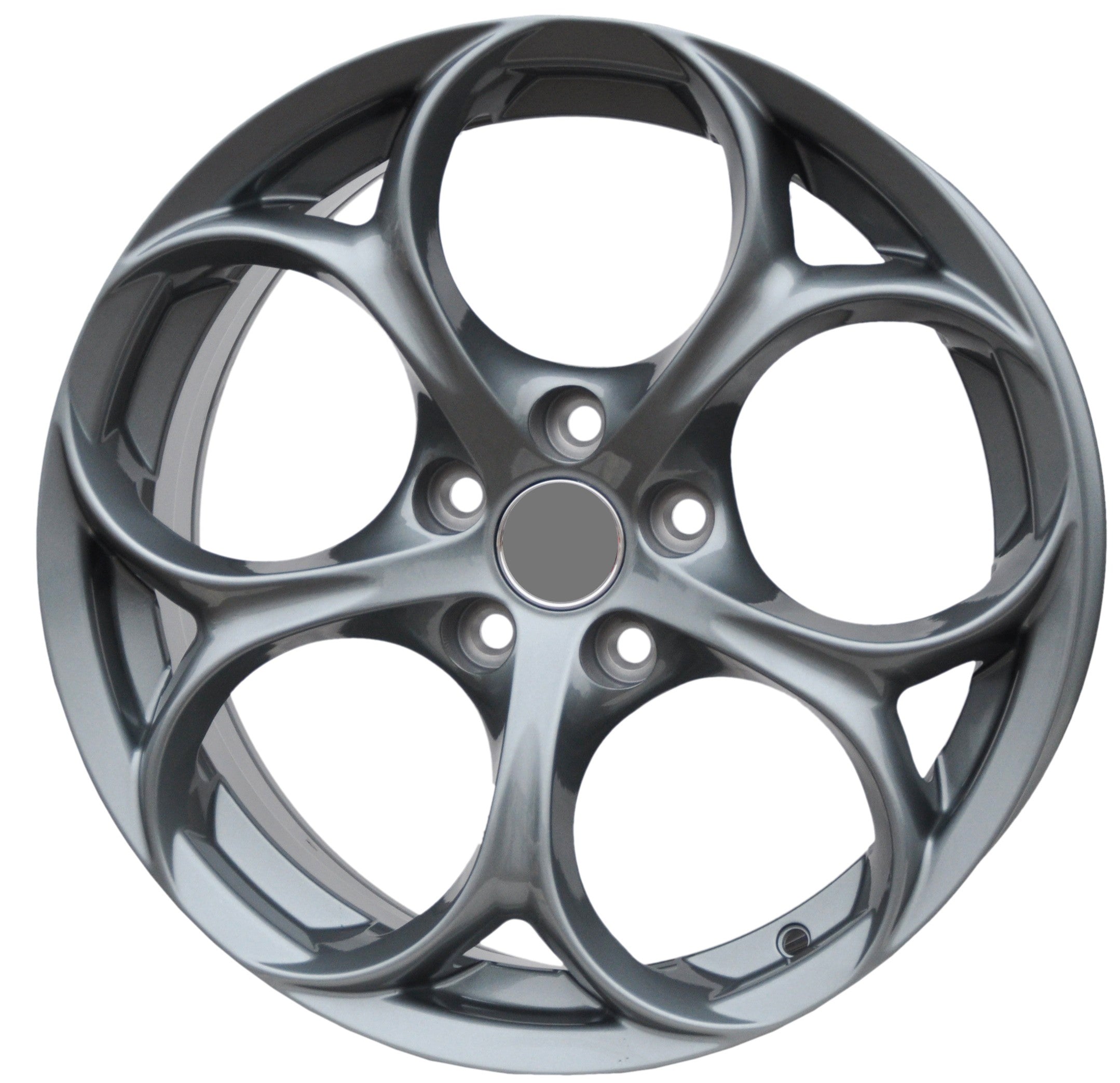 PDW 1664 Alufælge 17" 5x110 ET32 – Gun metal (sæt á 4)