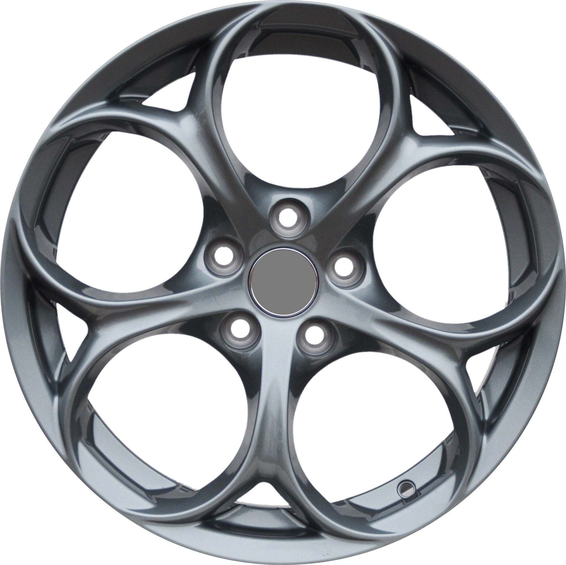 PDW 1664 Alufælge 17" 5x110 ET32 – Gun metal (sæt á 4)