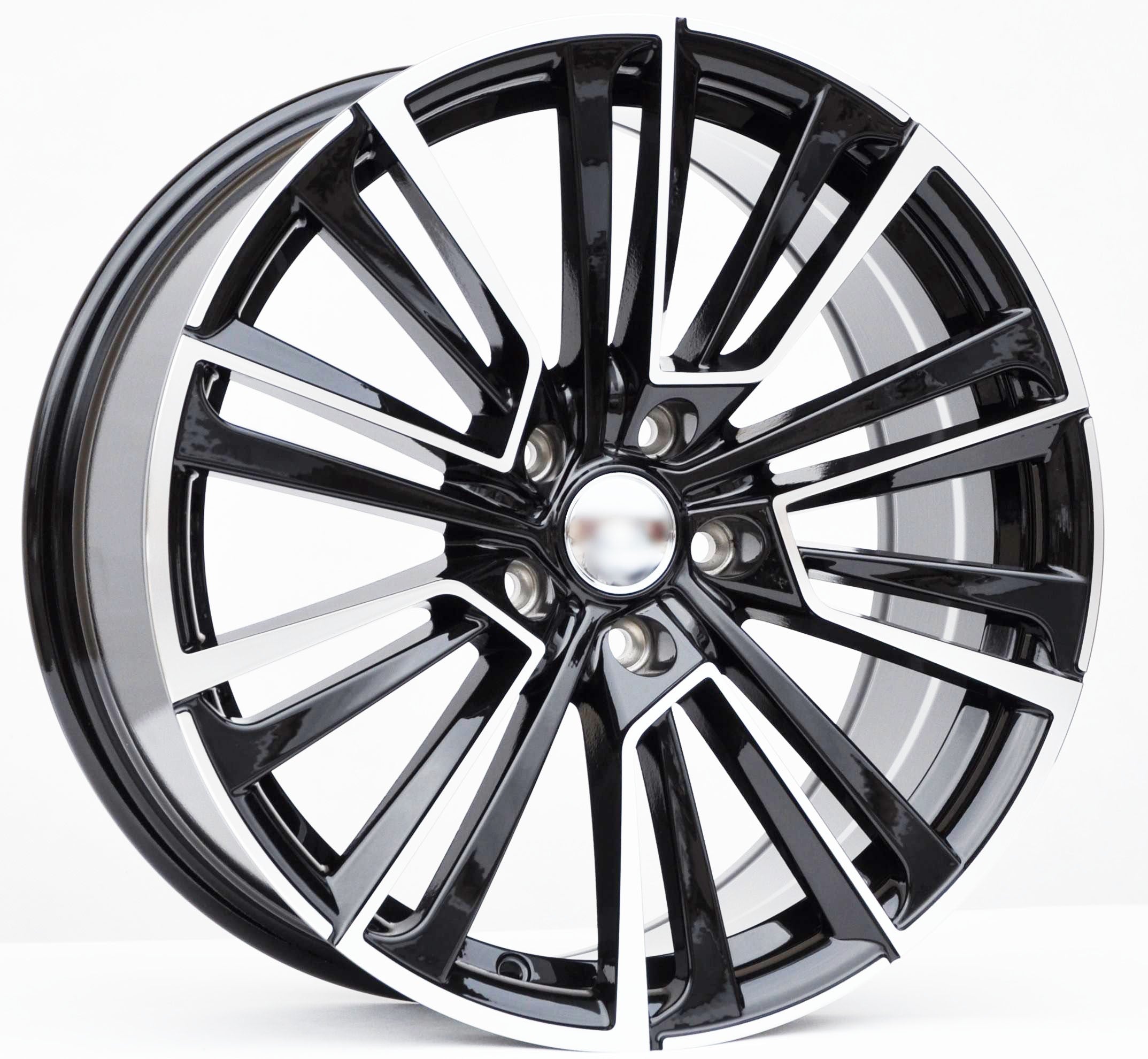 PDW 0361 Alufælge 18" 5x112 ET41 – Poleret/sort (sæt á 4)