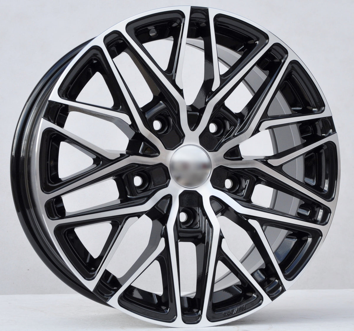 PDW 1262 Alufælge 18" 5x160 ET50 – Poleret/sort (sæt á 4)