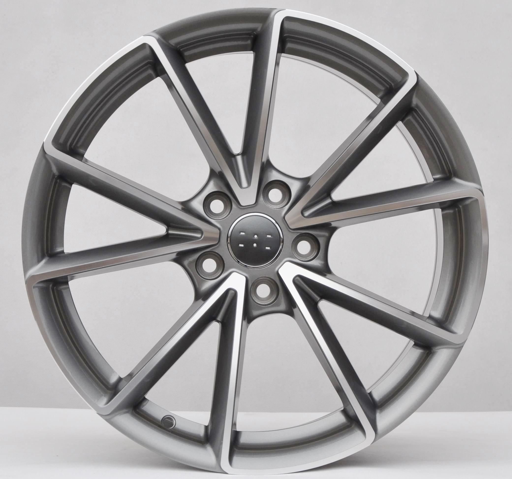 PDW 703 Alufælge 18" 5x112 ET42 – Poleret/grafit (sæt á 4)