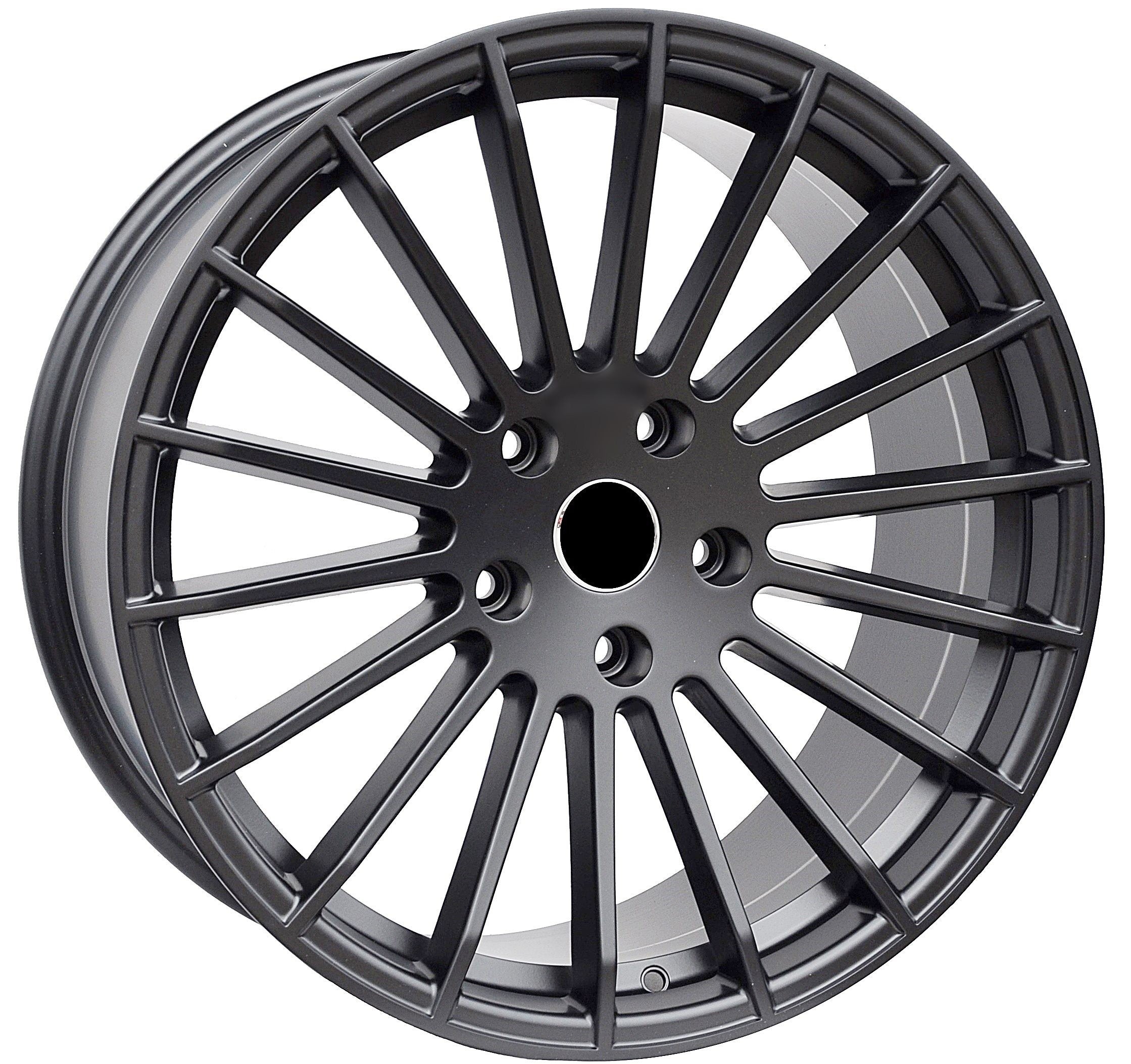 PDW 7221 Alufælge 20" 5x120 ET38 – Sort (sæt á 4)