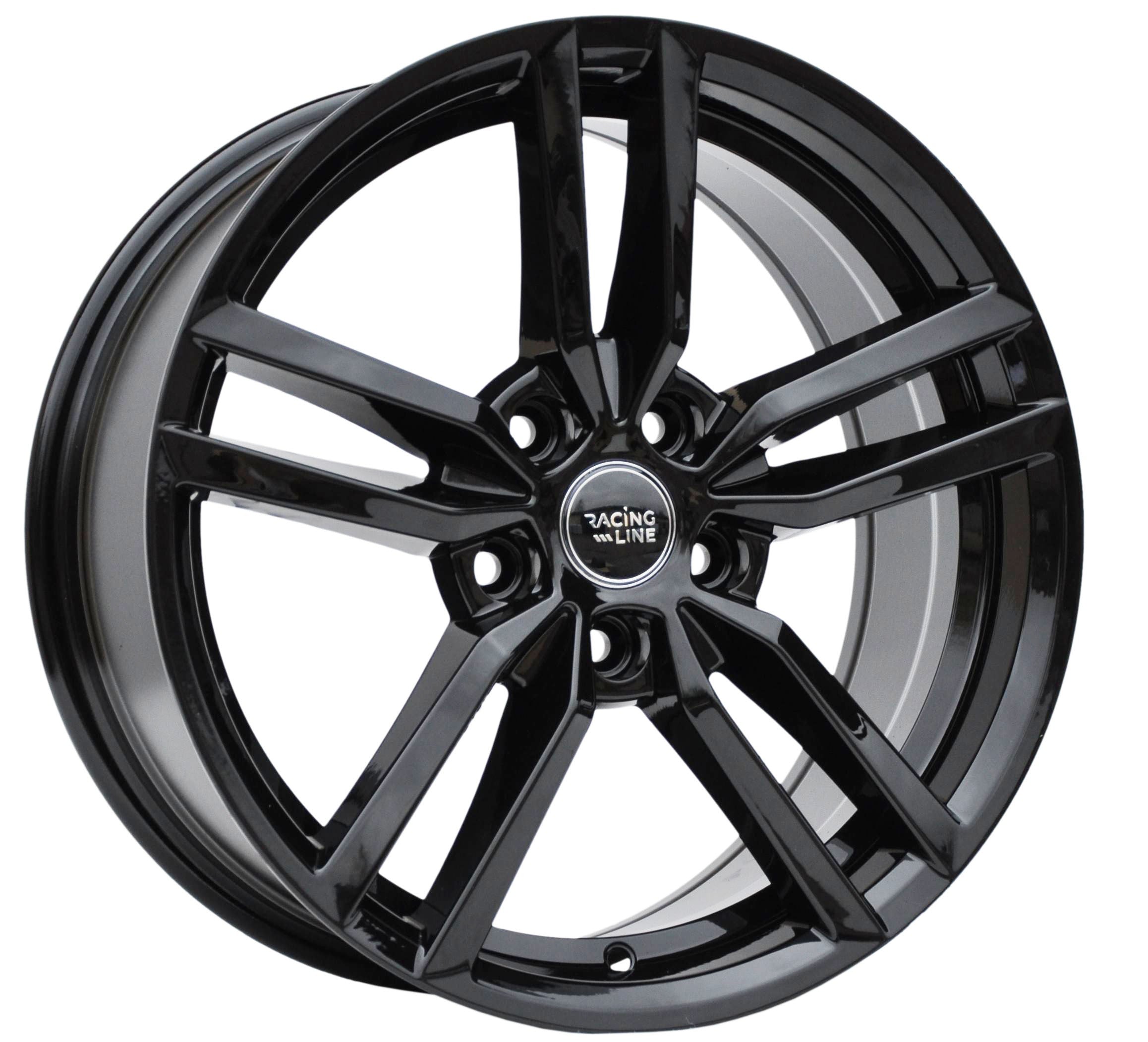 PDW 0136 Alufælge 17" 5x120 ET40 – Sort (sæt á 4)