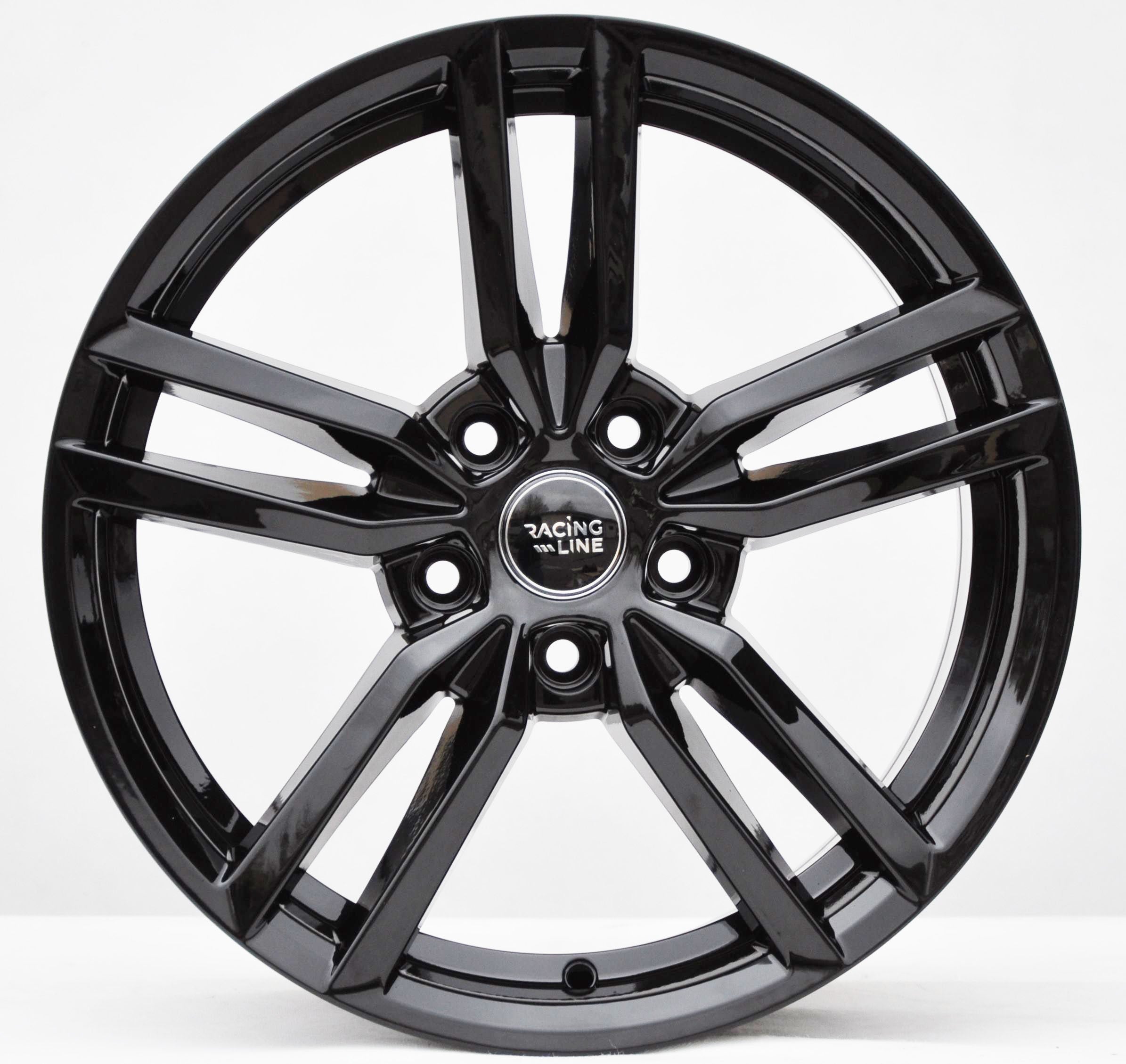PDW 0136 Alufælge 17" 5x120 ET40 – Sort (sæt á 4)