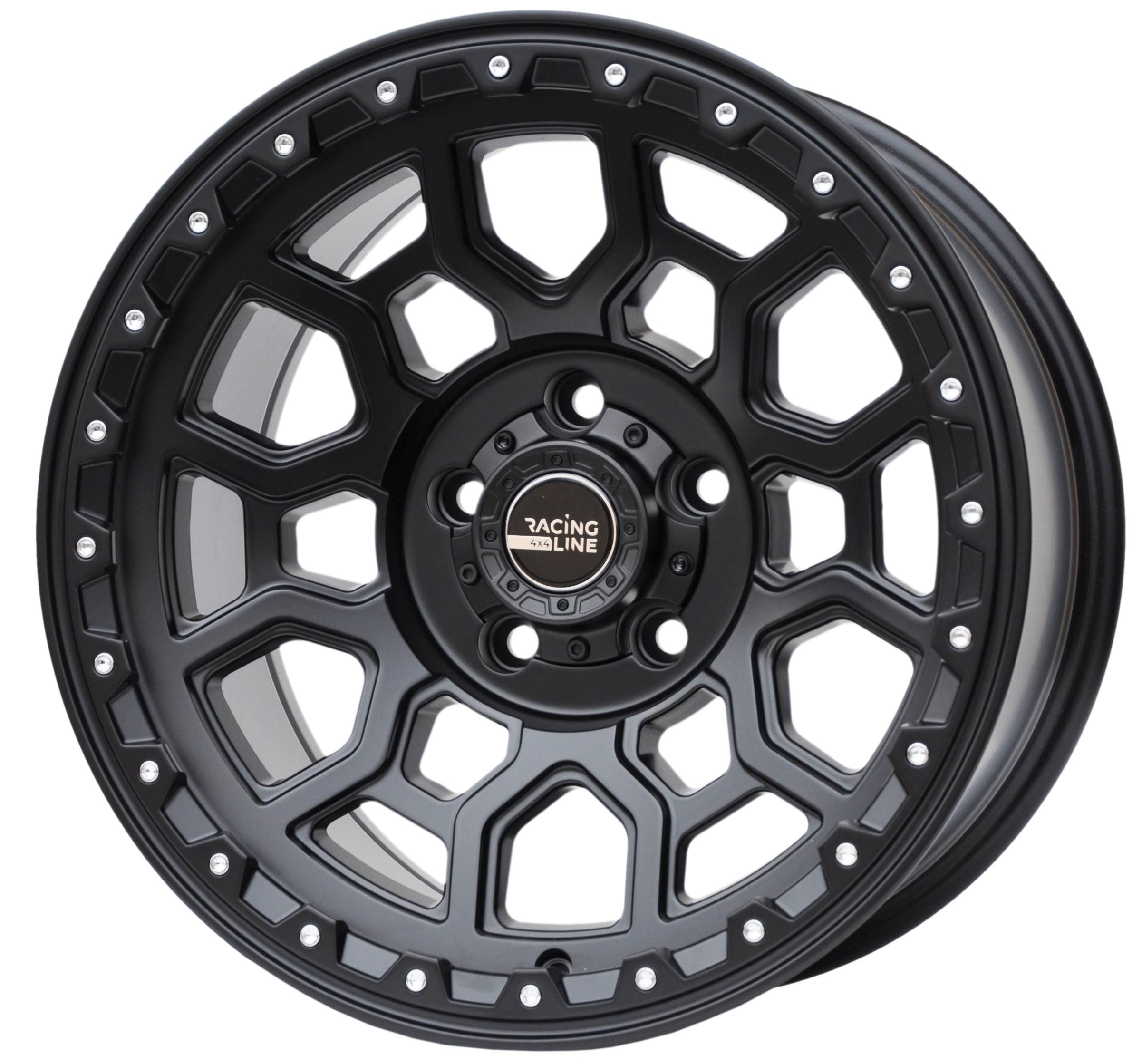 Toro Corsa 1105 Alufælge 17" 5x127 ET-6 – Sort (sæt á 4)
