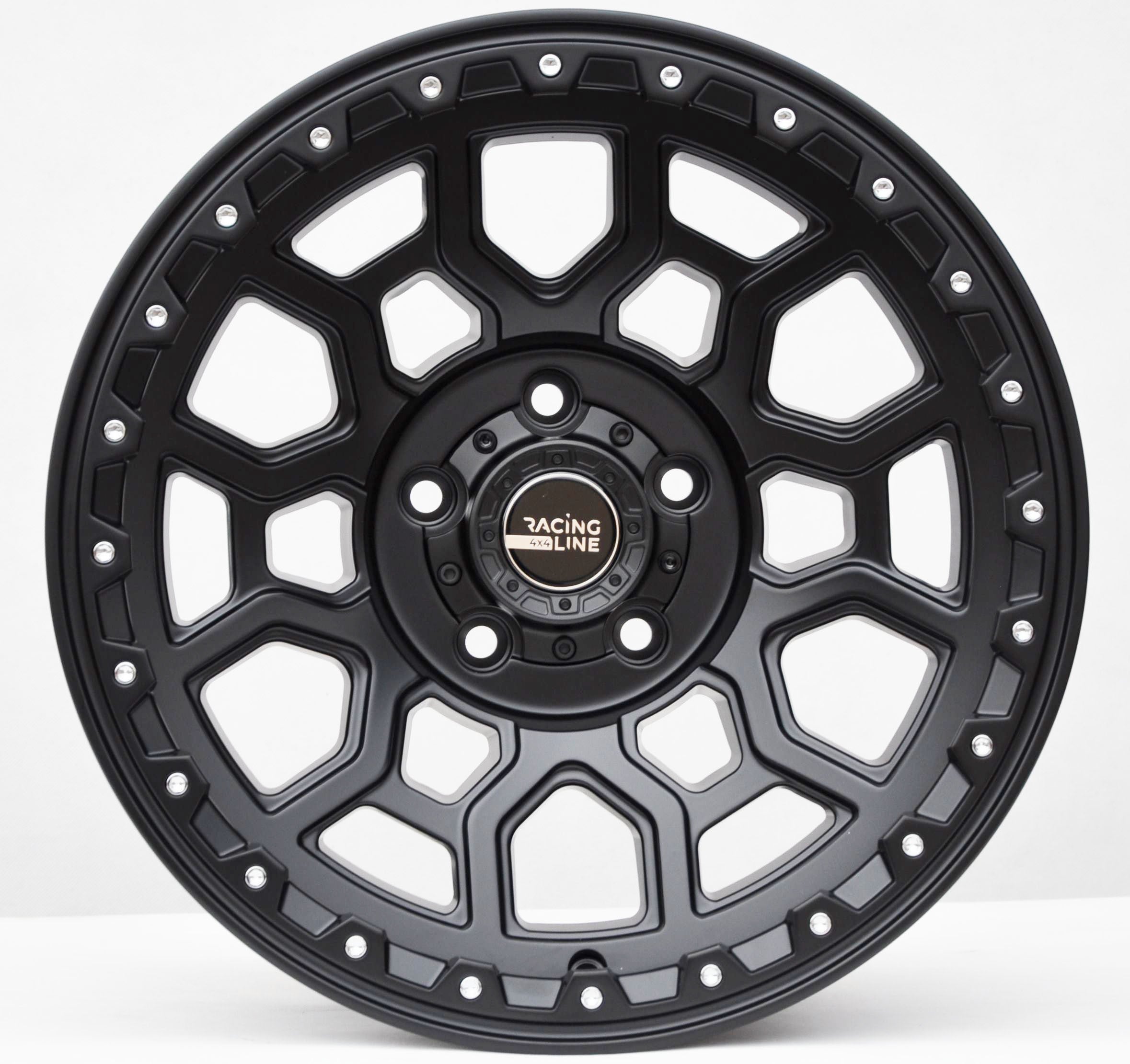 Toro Corsa 1105 Alufælge 17" 5x127 ET-6 – Sort (sæt á 4)