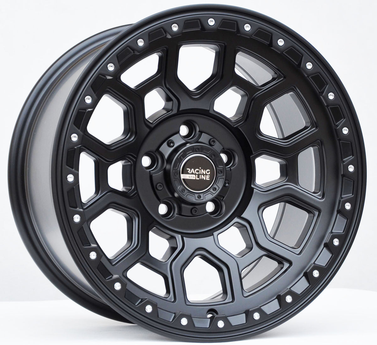 Toro Corsa 1105 Alufælge 17" 5x127 ET-6 – Sort (sæt á 4)