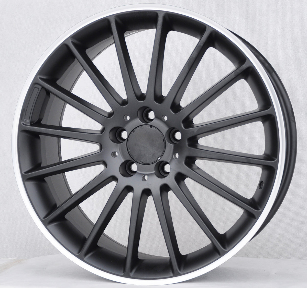 PDW 1020 Alufælge 19" 8J 5x112 ET45 – Poleret/sort mat (sæt á 4)