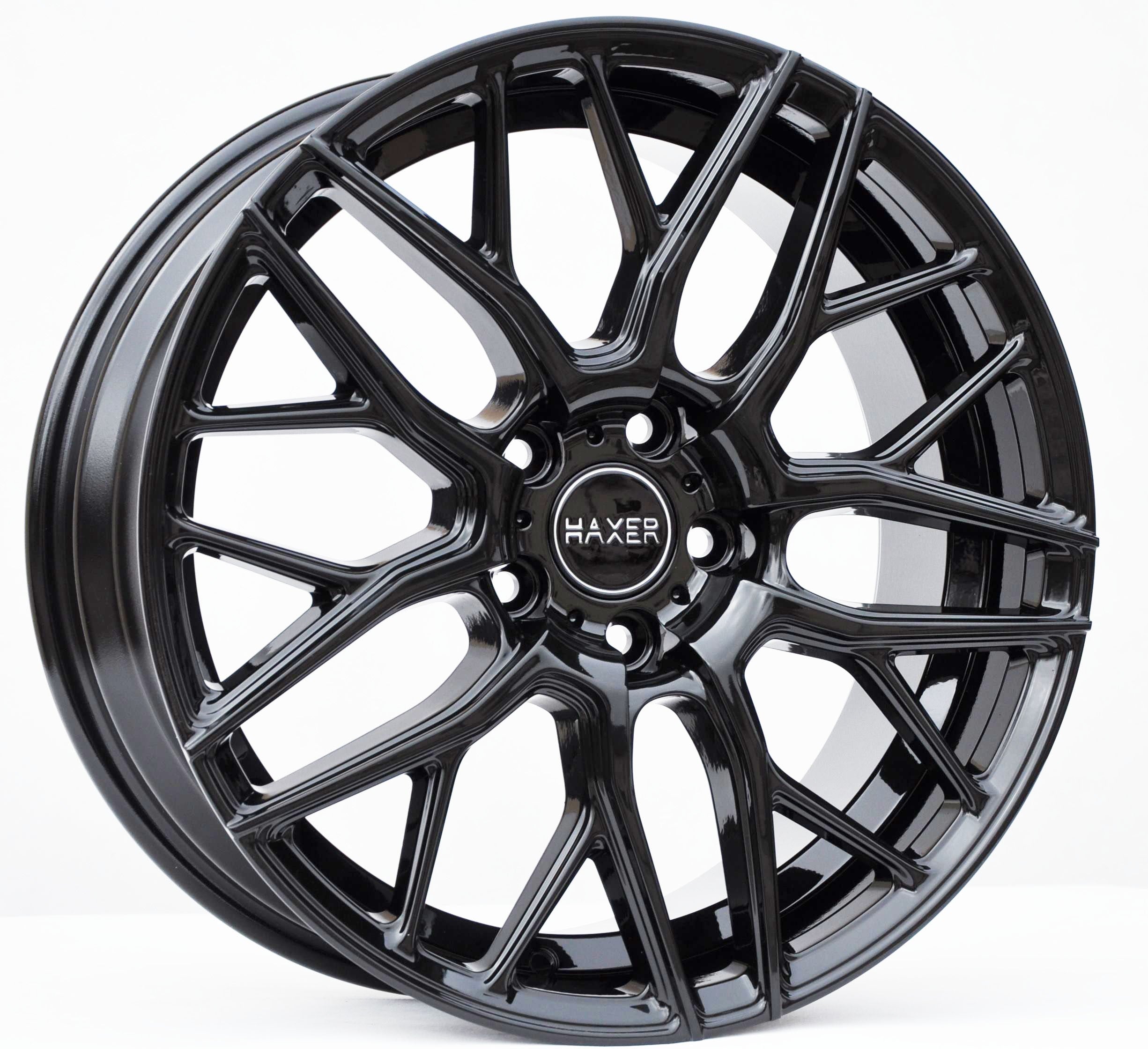 Haxer HX038 Alufælge 18" 5x112 ET45 – Sort (sæt á 4)