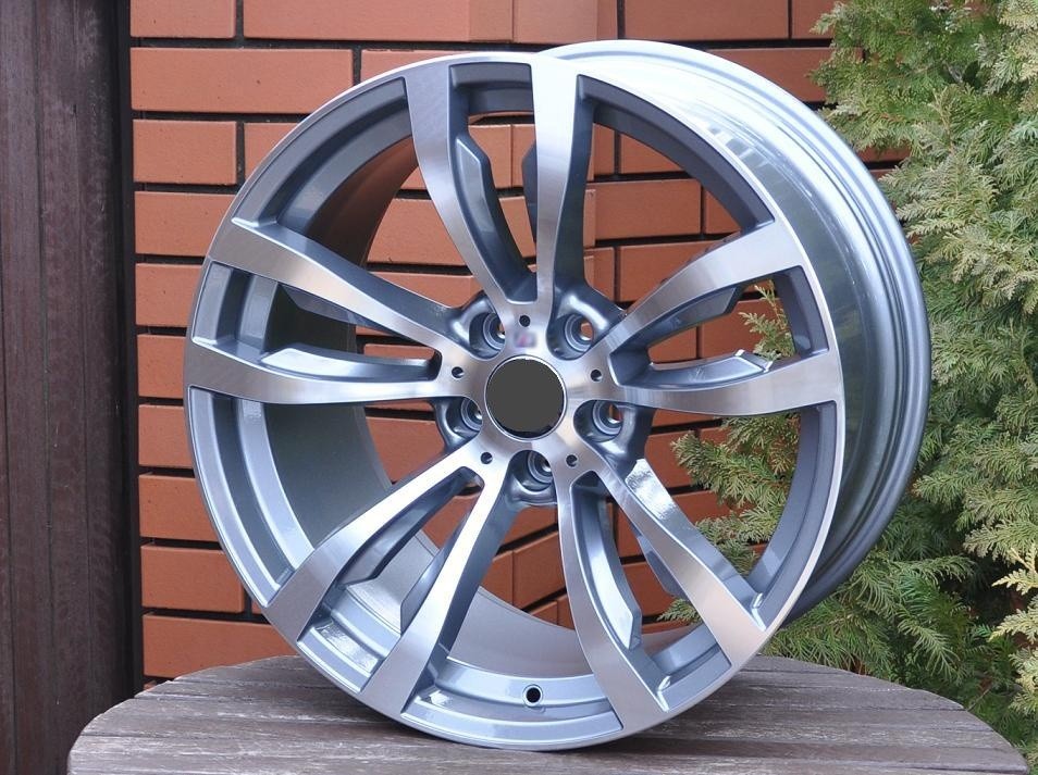 PDW 1057 Alufælge 20" 5x120 ET40 – Poleret/grafit (sæt á 4)
