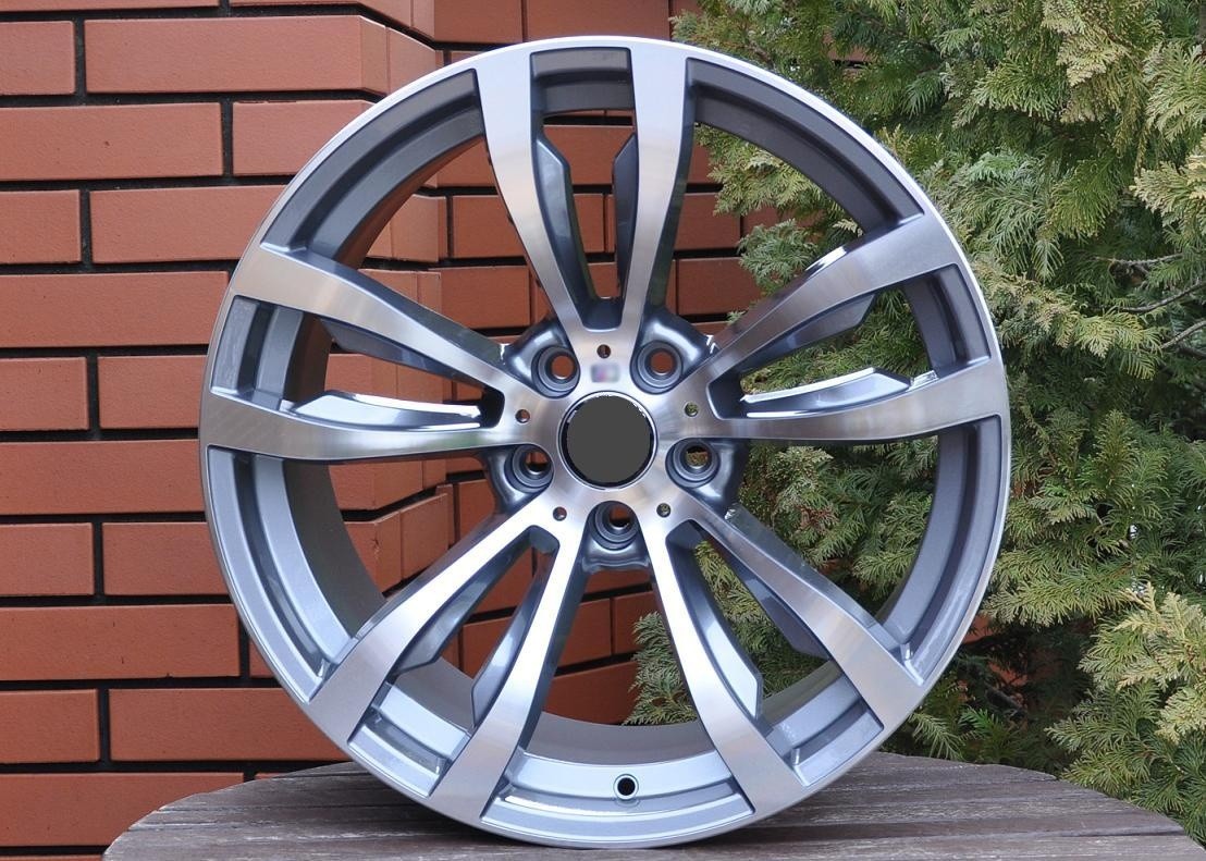 PDW 1057 Alufælge 20" 5x120 ET40 – Poleret/grafit (sæt á 4)