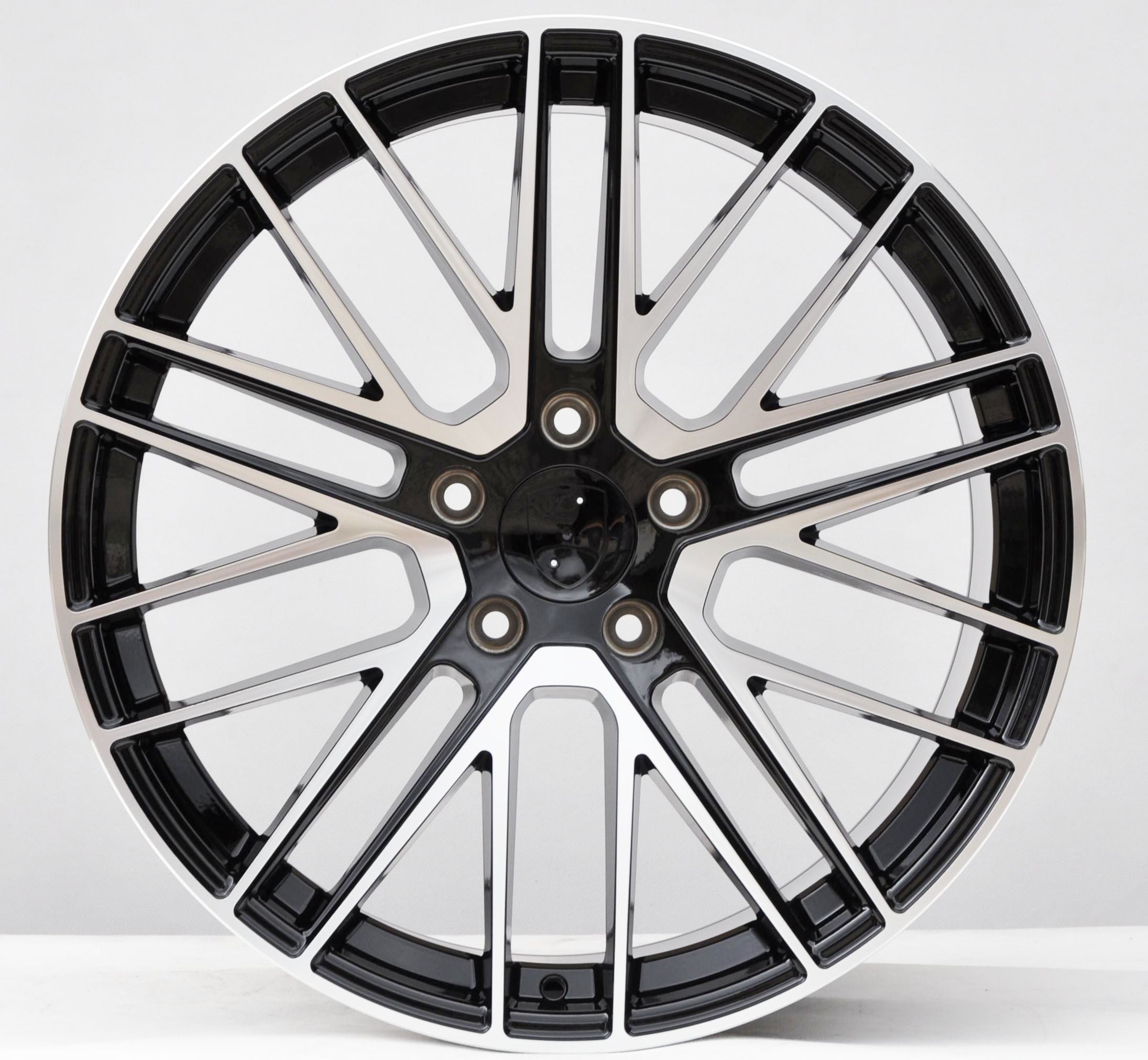 PDW 0375 Alufælge 21" 5x130 ET69 – Poleret/sort (sæt á 4)