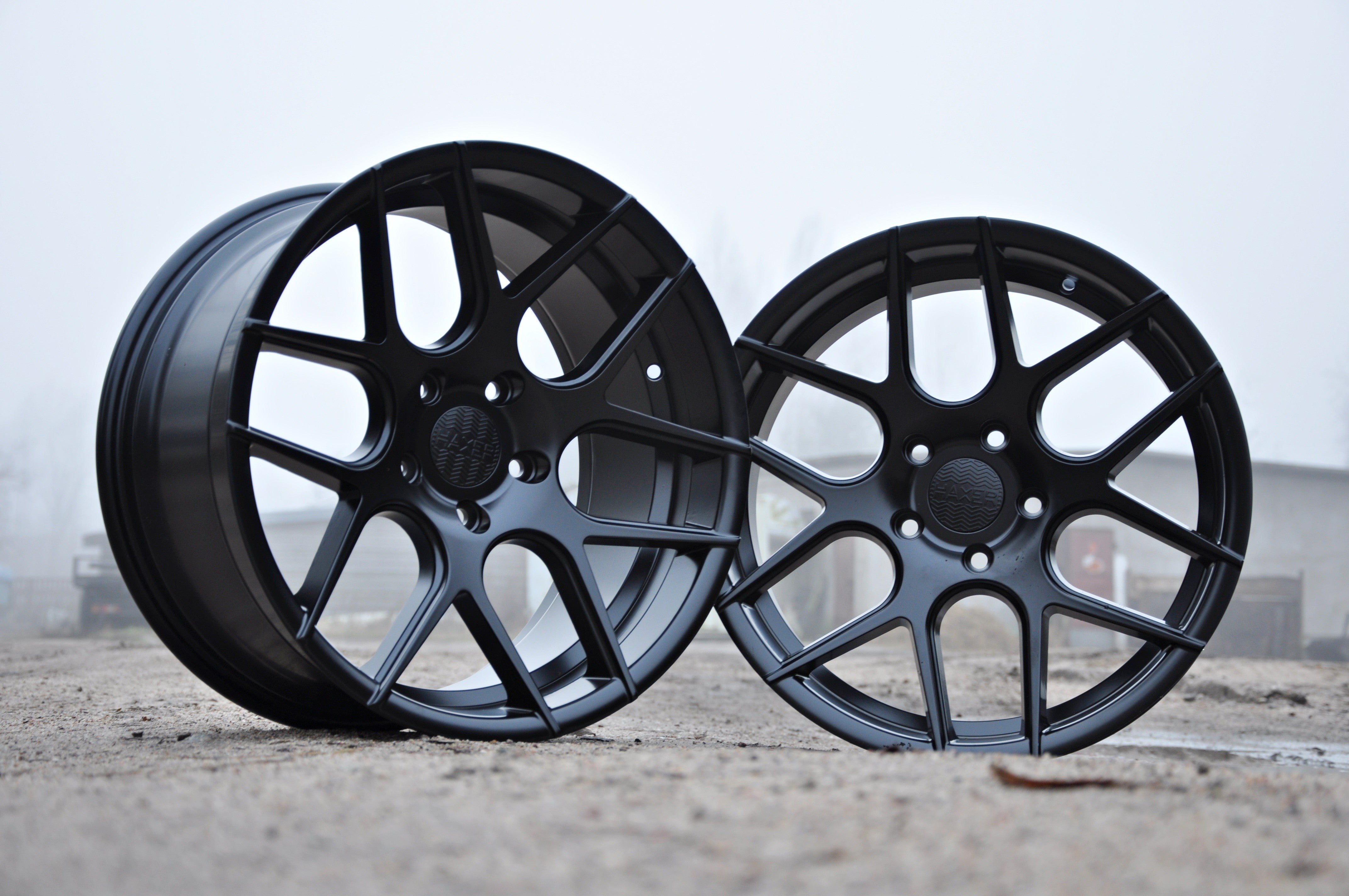 Haxer SSA03 (HX022) Alufælge 18" 5x120 ET35 – Sort półmat (sæt á 4)
