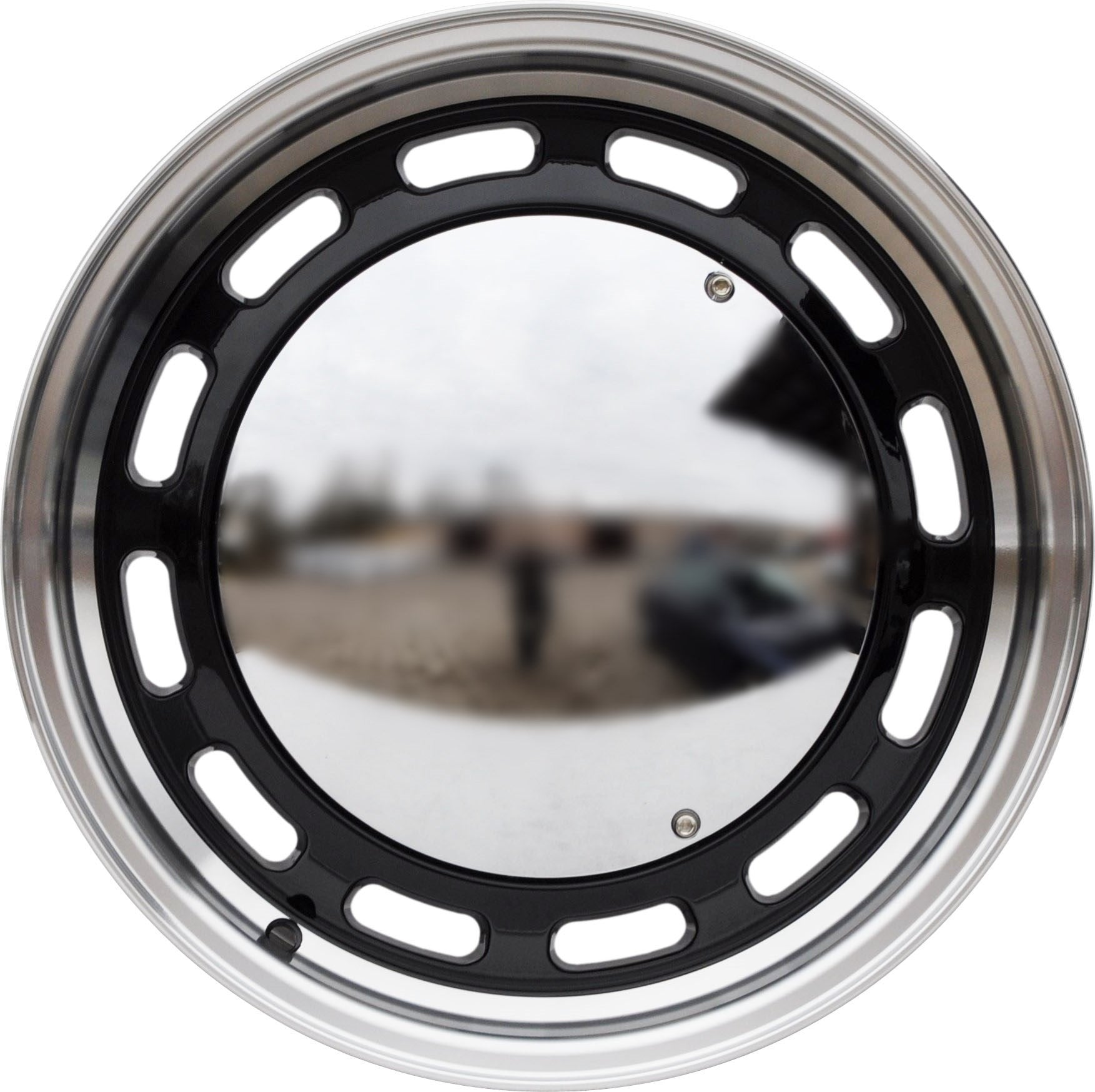 Toro Corsa rew038 Alufælge 16" 4x100 ET30 – Poleret/sort (sæt á 4)