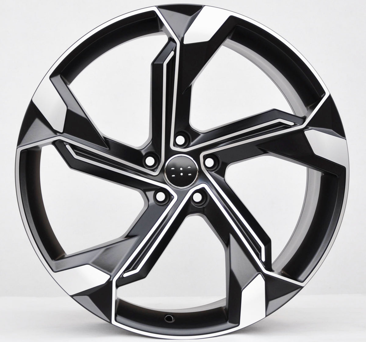 PDW 5633/1201 Alufælge 21" 9,5J 5x112 ET36 – Poleret/sort (sæt á 4)