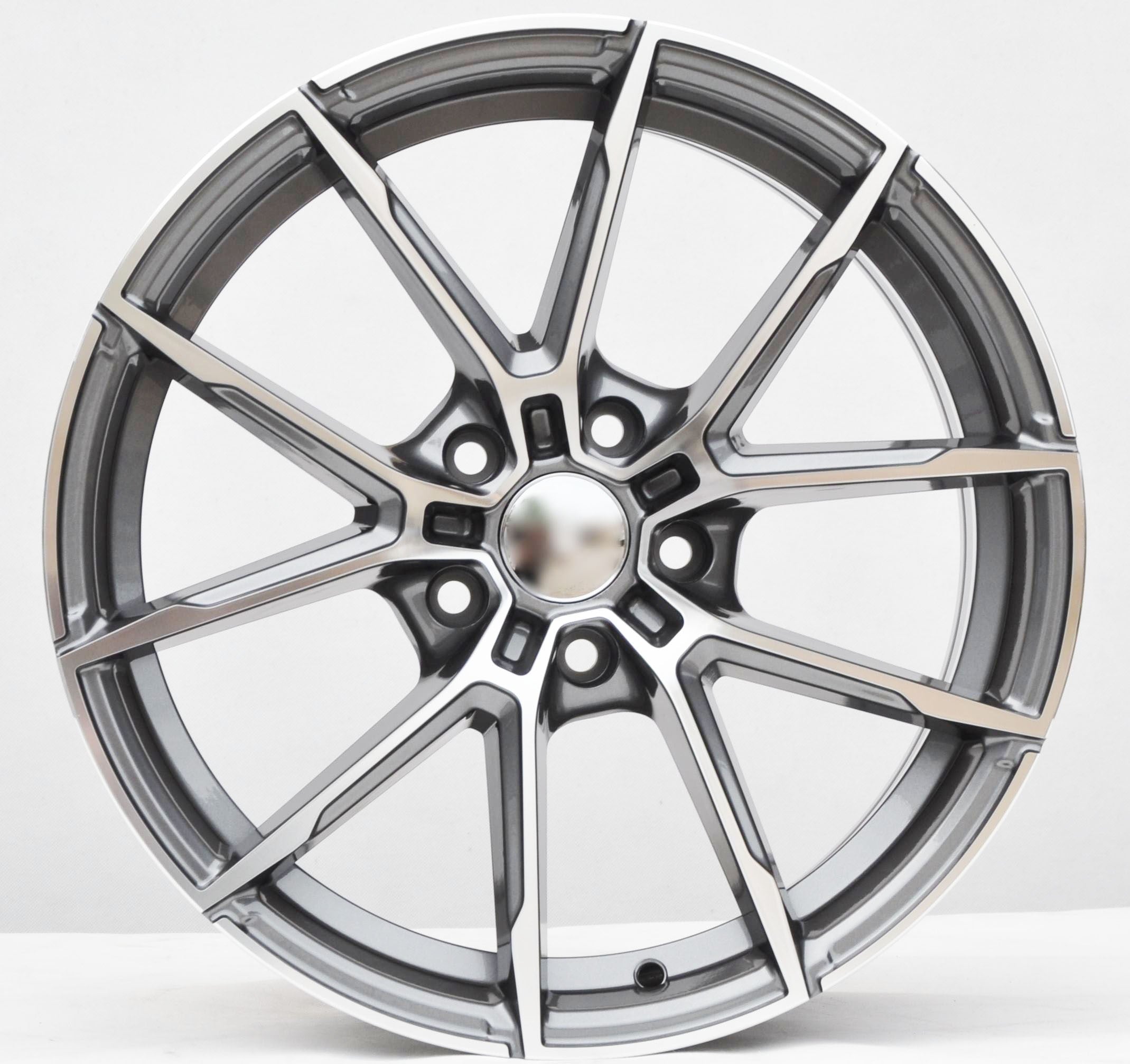PDW 5601/1740 Alufælge 17" 5x112 ET27 – Poleret/grafit (sæt á 4)