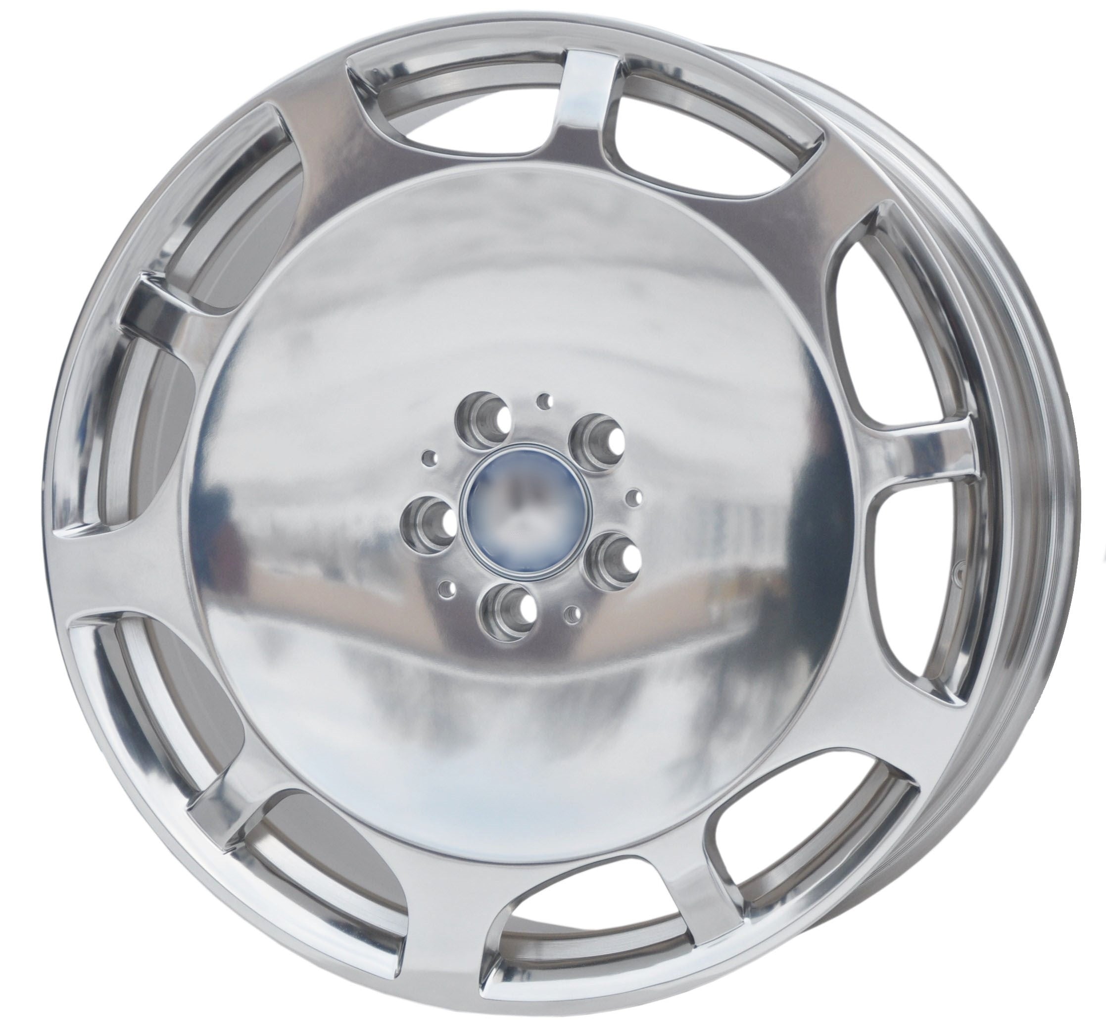 PDW fbx007 Alufælge 20" 5x112 ET36 – Poleret/sølv (sæt á 4)