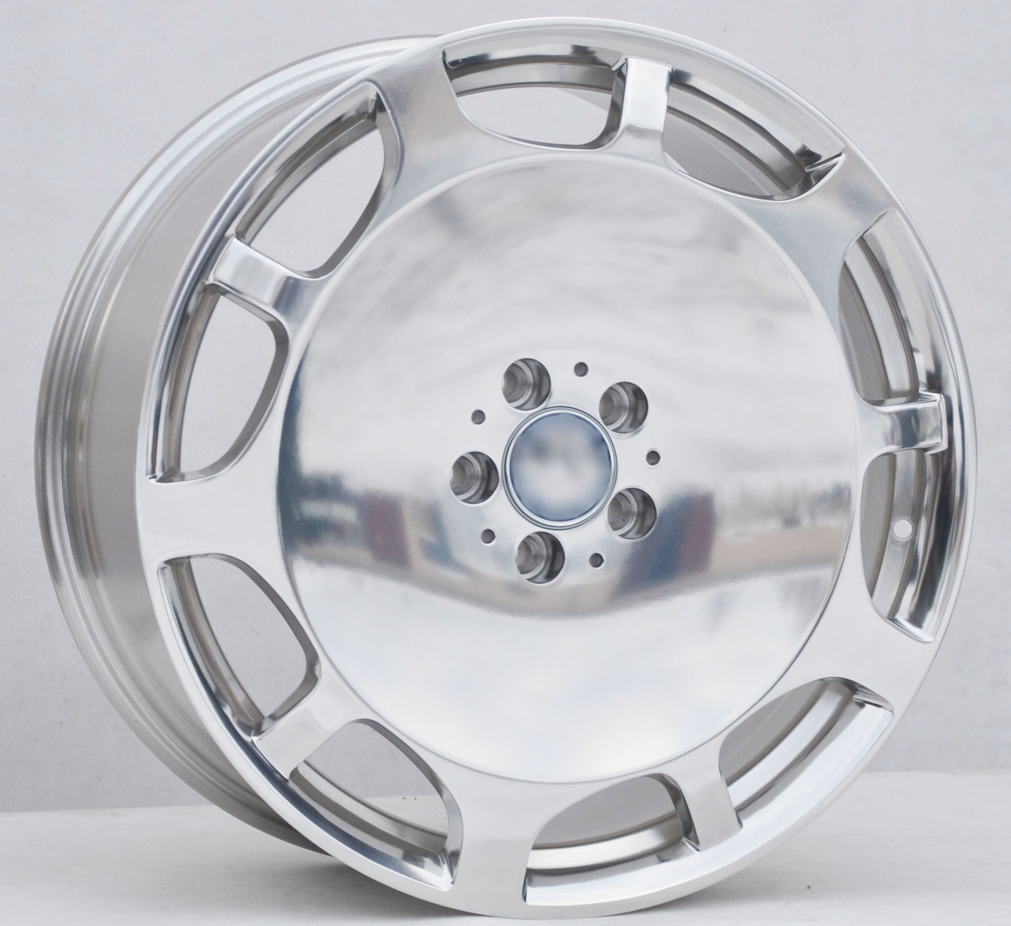 PDW fbx007 Alufælge 20" 5x112 ET36 – Poleret/sølv (sæt á 4)