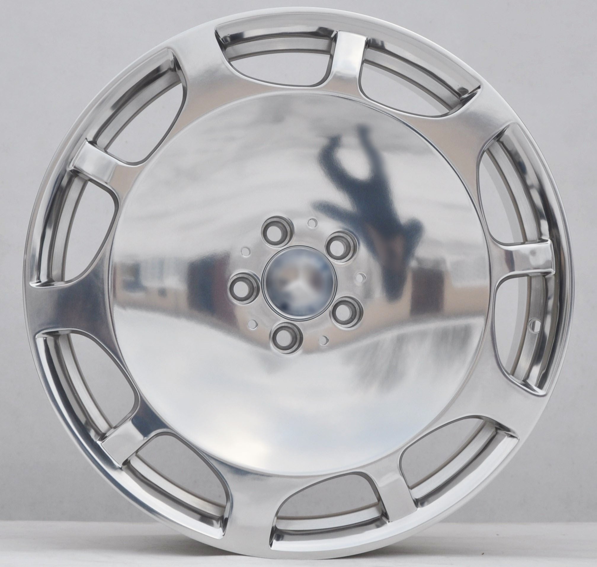 PDW fbx007 Alufælge 20" 5x112 ET36 – Poleret/sølv (sæt á 4)