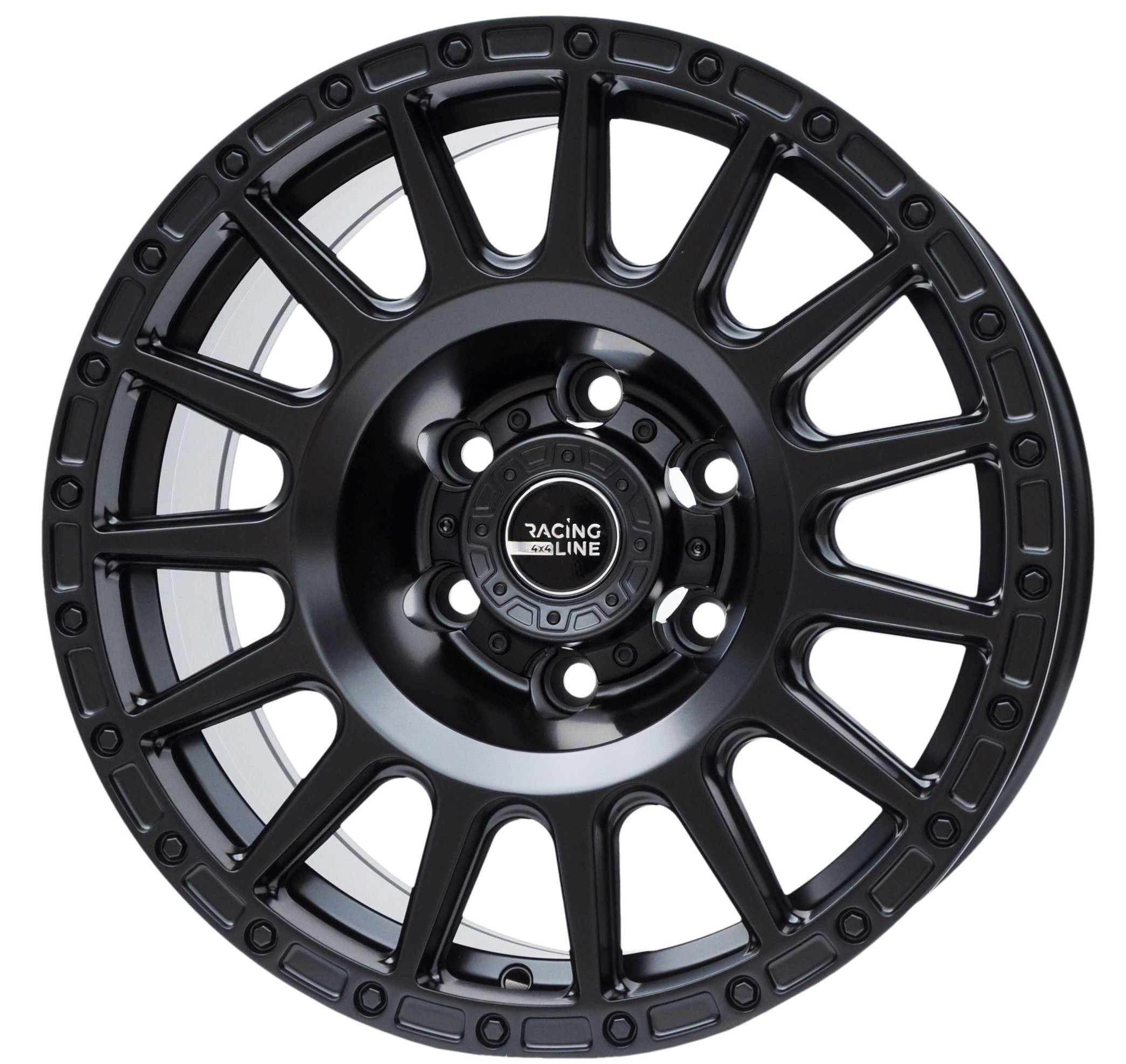 PDW 5877 alufælg 17 tommer sort 4x4