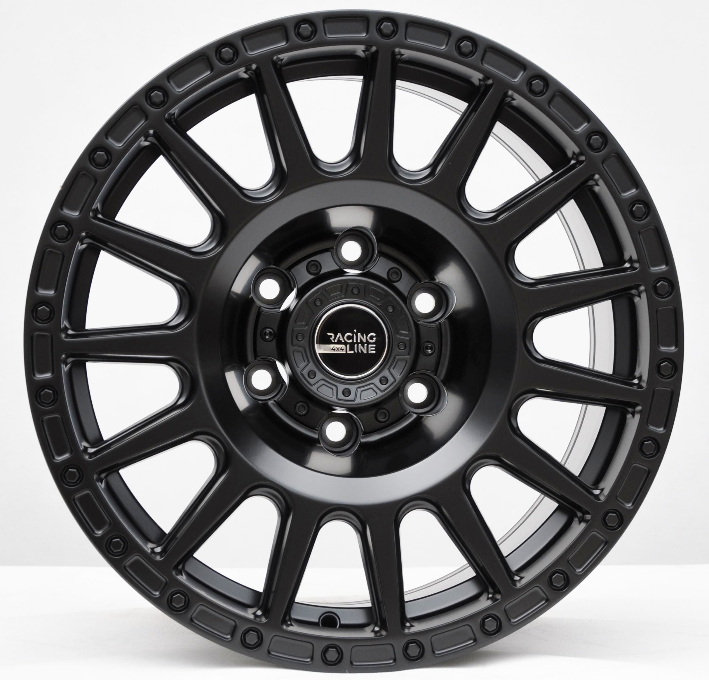 PDW 5877 Alufælge 17" 6x139,7 ET-15 – Sort (sæt á 4)