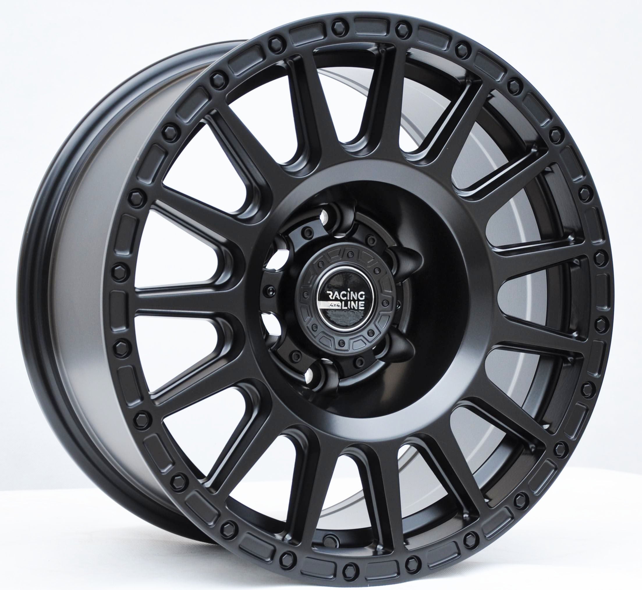 PDW 5877 Alufælge 17" 6x139,7 ET-15 – Sort (sæt á 4)