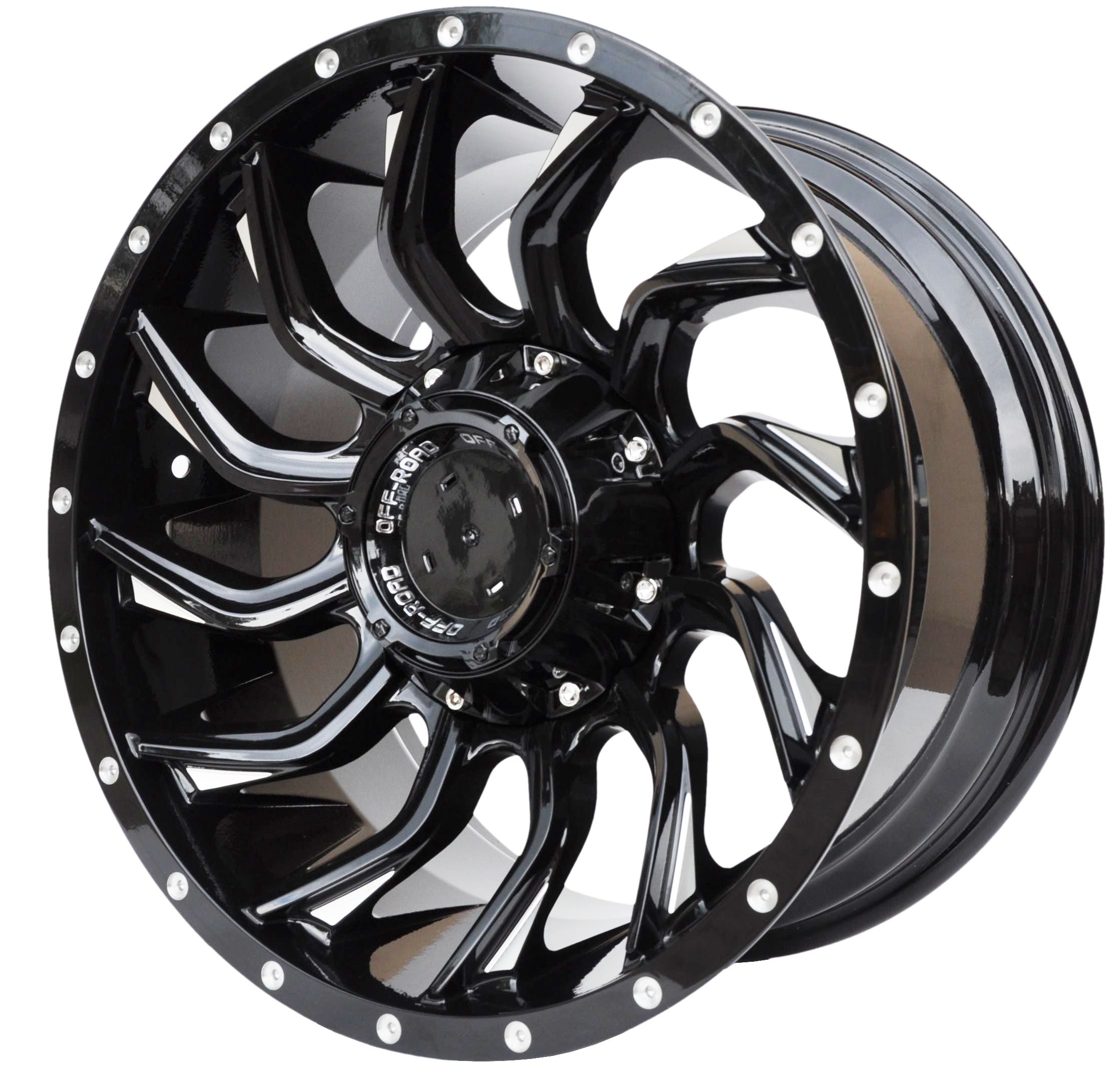 Toro Corsa 9152 Alufælge 17" 6x139.7 ET0 – Sort (sæt á 4)