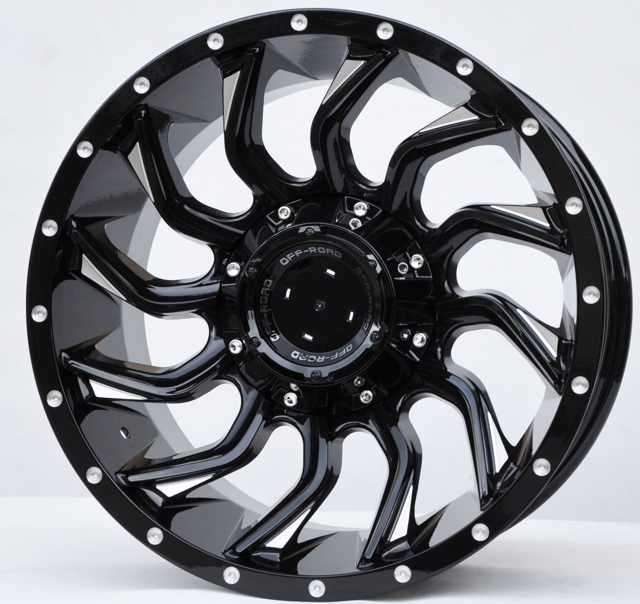 Toro Corsa 9152 Alufælge 17" 6x139.7 ET0 – Sort (sæt á 4)