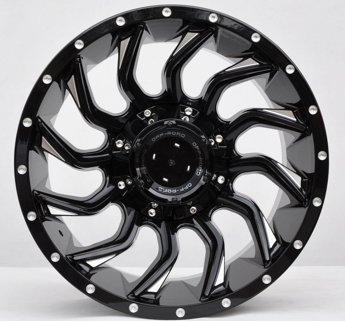 Toro Corsa 9152 Alufælge 17" 6x139.7 ET0 – Sort (sæt á 4)