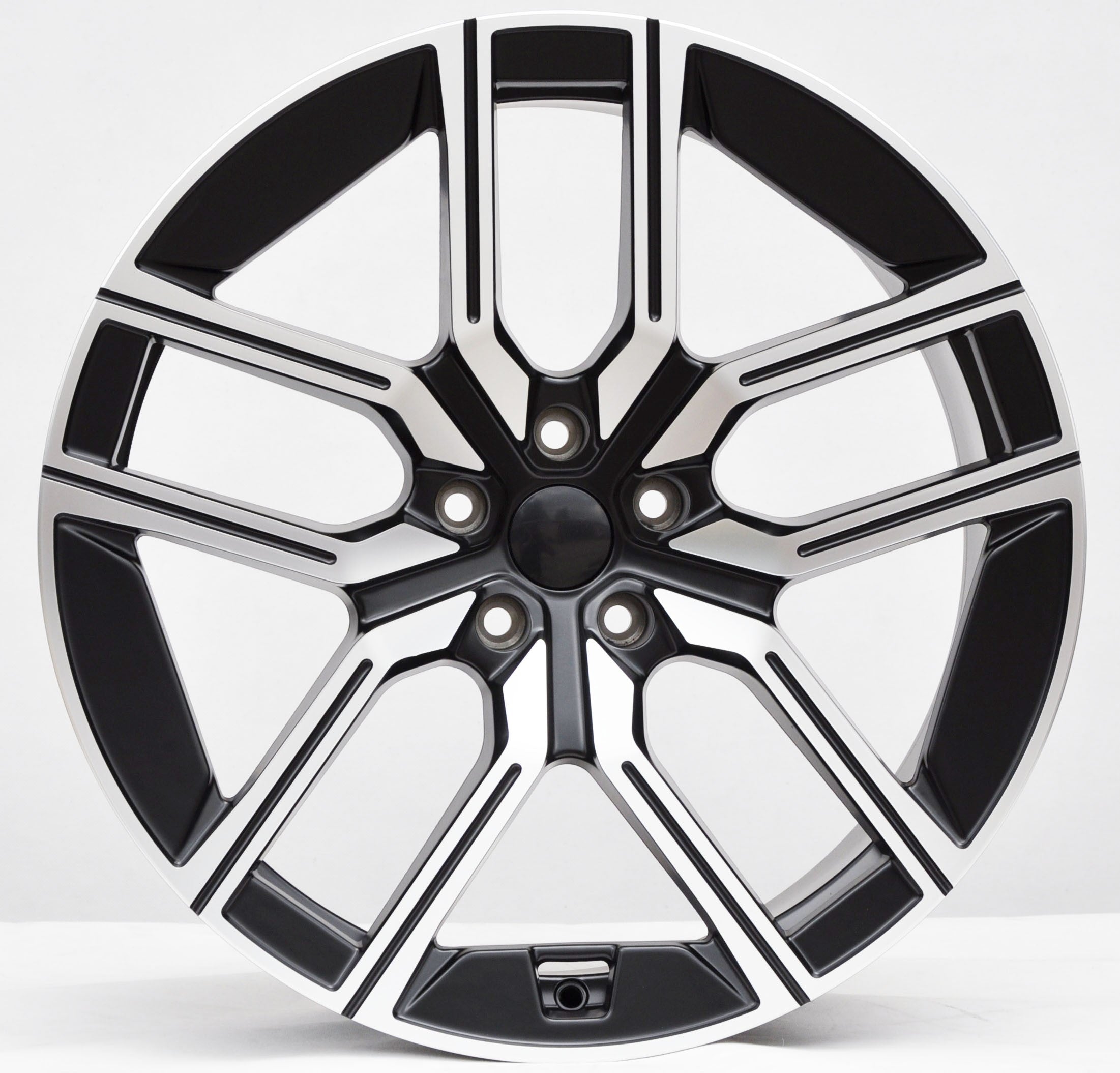 PDW 5619 Alufælge 20" 5x112 ET25 – Poleret/sort mat (sæt á 4)